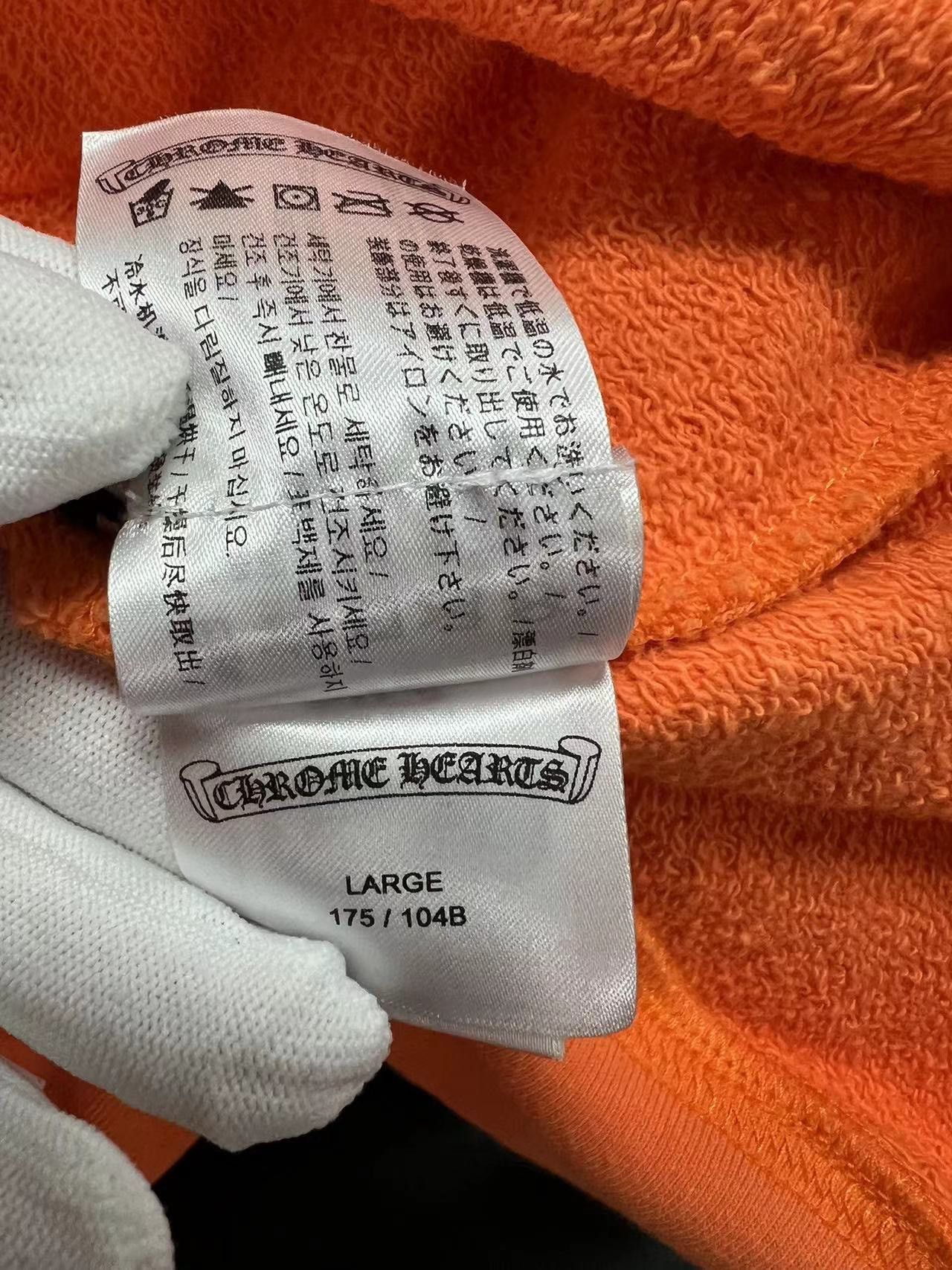 Chrome Hearts CHROME HEARTS Matty Boy Link & Build Hoodie ORANGE Size US L / EU 52-54 / 3 - 6 Thumbnail