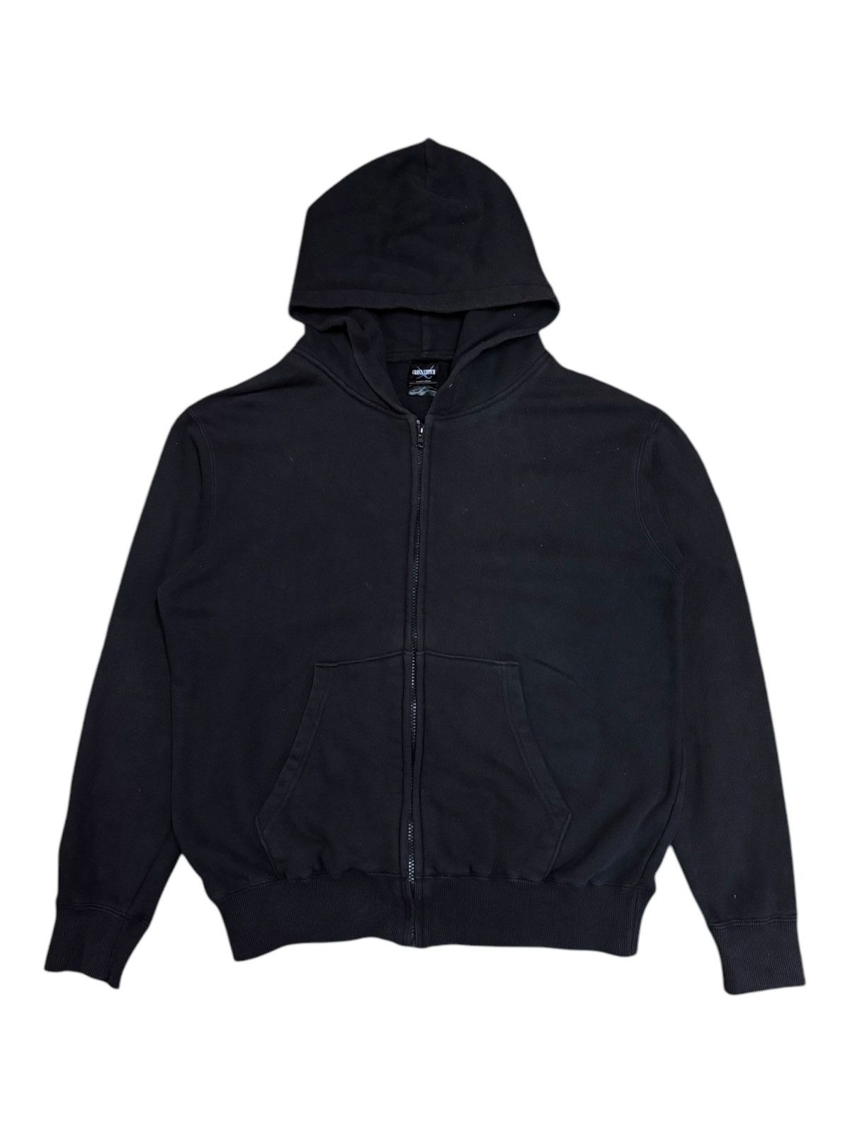 Japanese Brand Vtg Cross Stitch Heavyweight Zipped Plain Hoddie Size US M / EU 48-50 / 2 - 4 Thumbnail