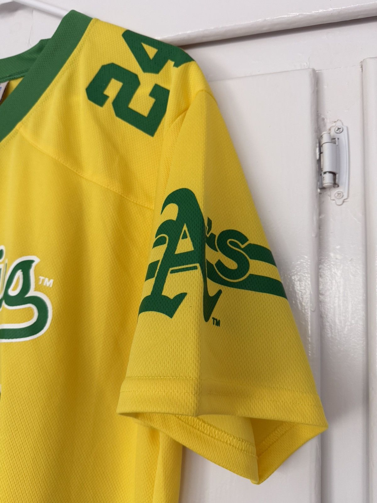 Mitchell & Ness MITCHELL & NESS OAKLAND ATHLETICS A’S HENDERSON JERSEY MLB Size US XL / EU 56 / 4 - 11 Thumbnail
