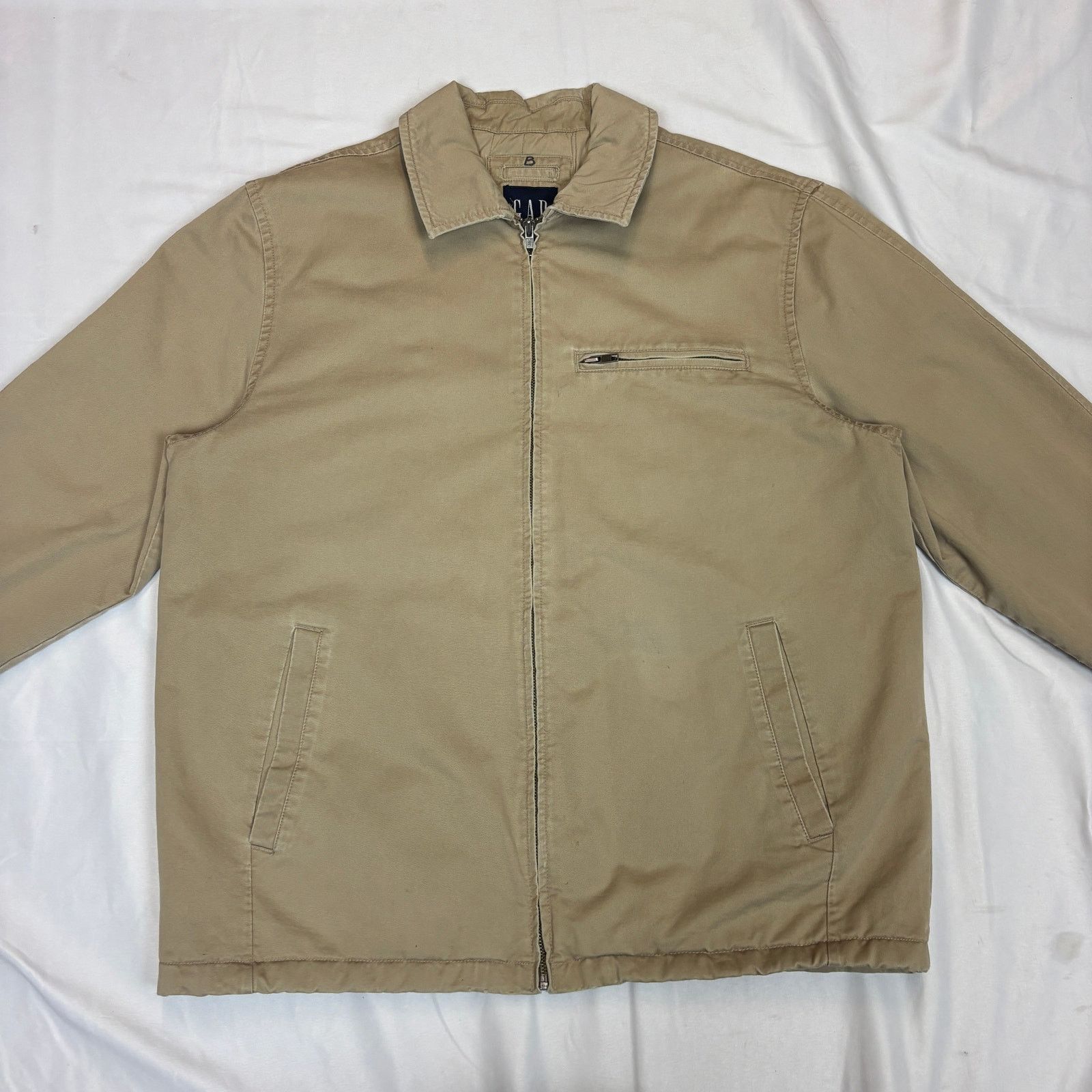 Gap Vintage Gap Detroit Work Jacket Canvas Lined Men's Large Size US L / EU 52-54 / 3 - 2 Thumbnail