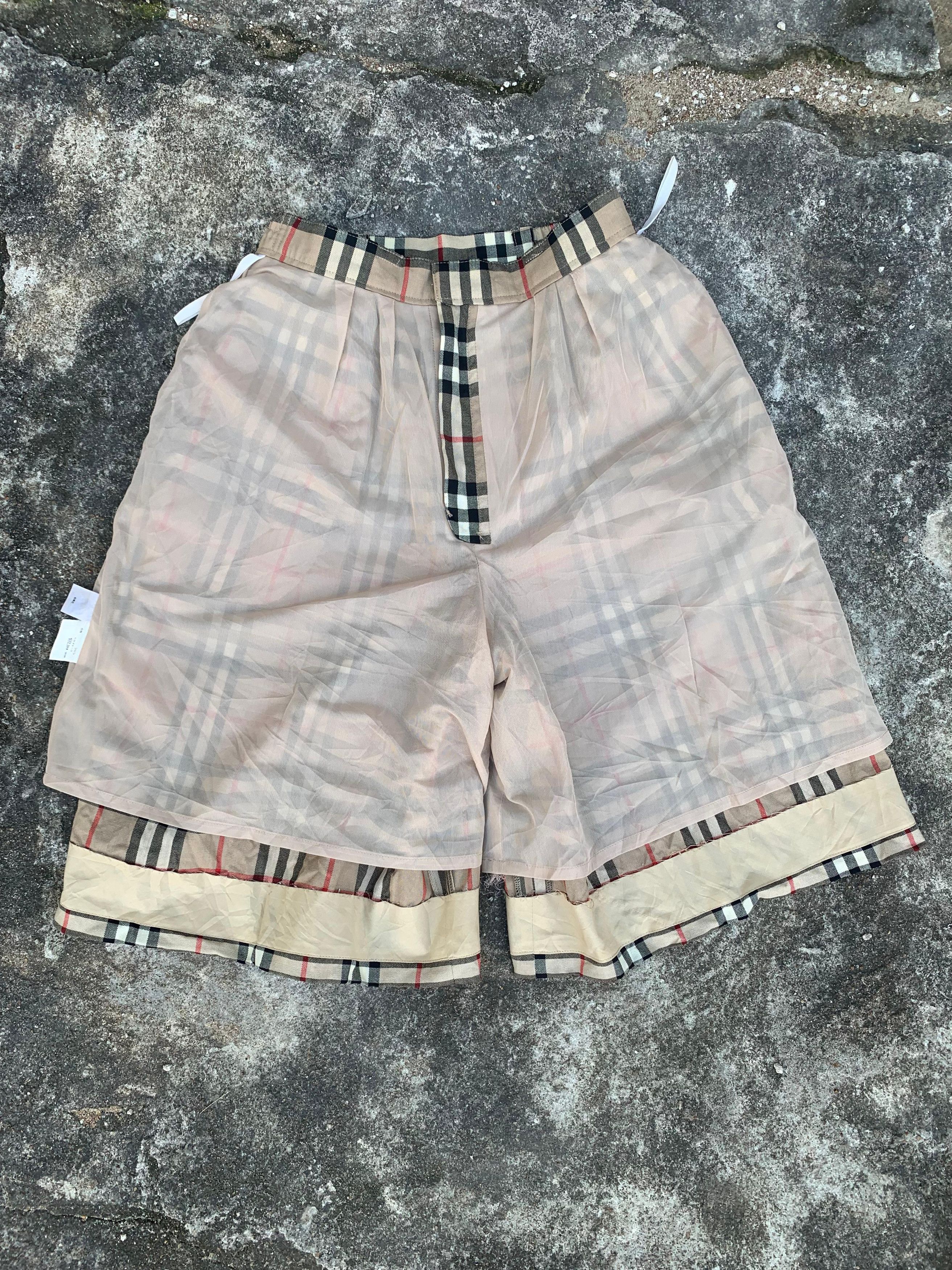 Burberry Vtg Shorts burberrys check Nova Size 28" / US 6 / IT 42 - 5 Thumbnail