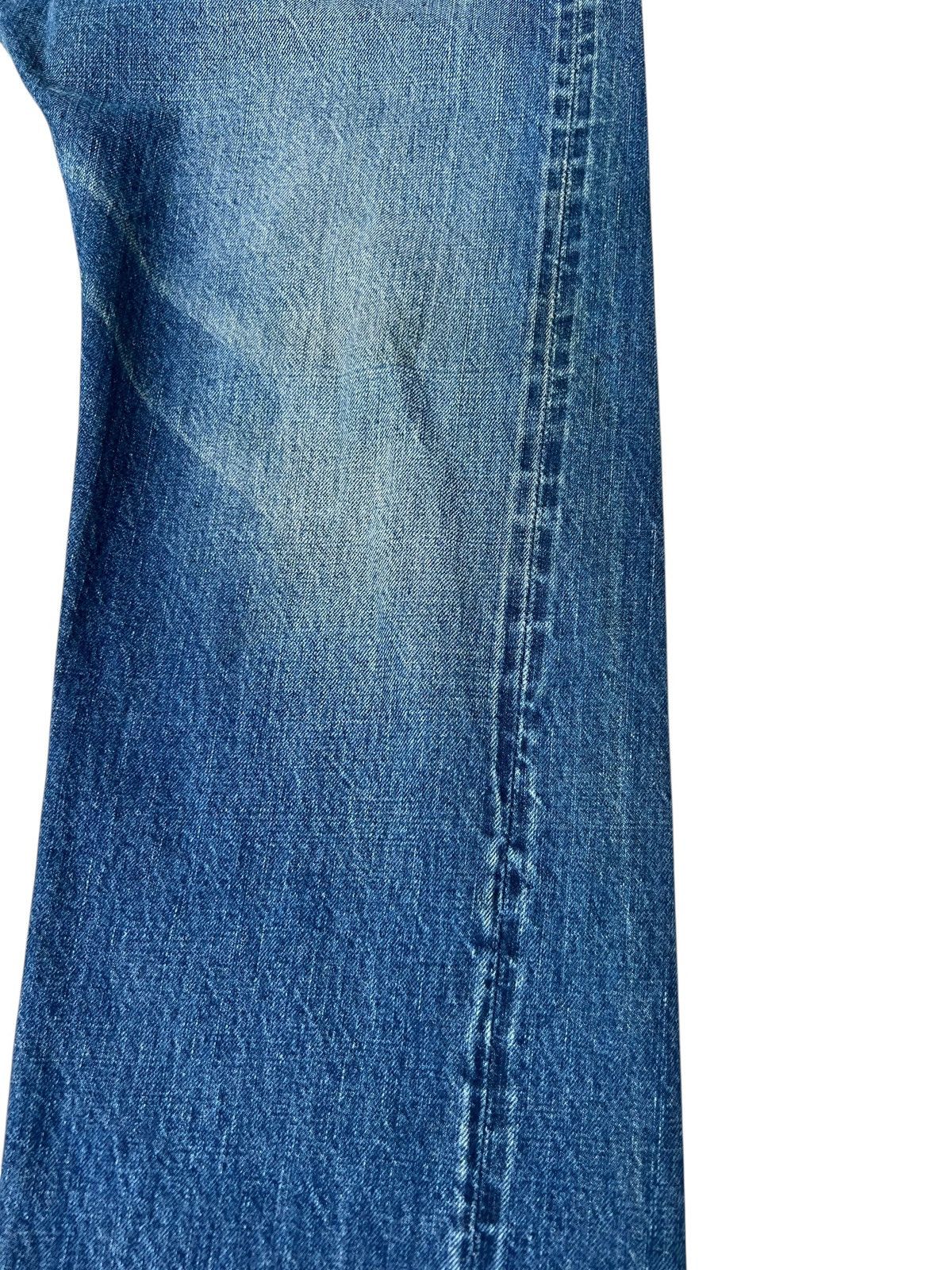 Denime RARE! Vintage DENIME ORIZZONTI Aging Denim Selvedge Jeans Size US 31 - 13 Thumbnail