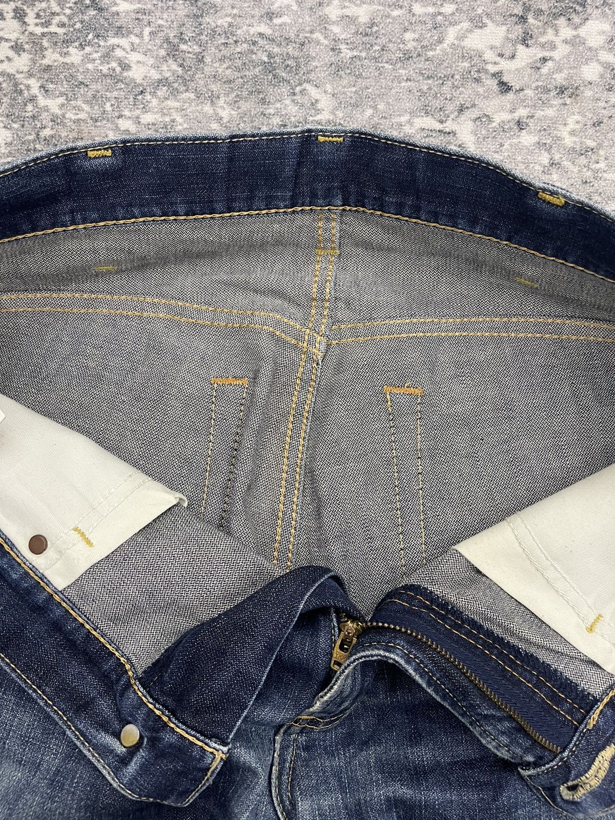 Wrangler Wrangler Authentic Western Jeans Leather Patch Size US 33 - 6 Thumbnail
