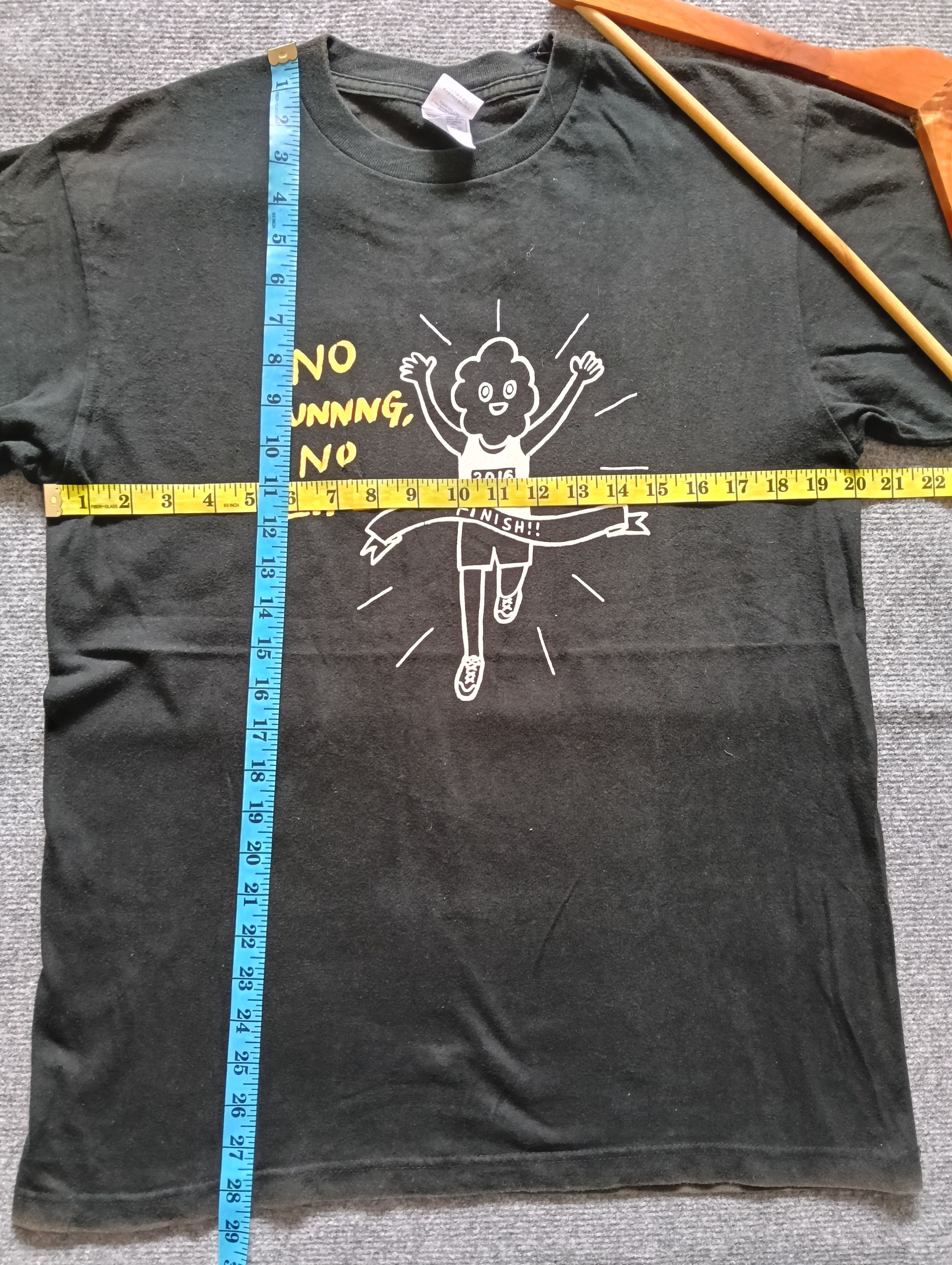 Japanese Brand × SOAR Running No running no life faded Tshirt. Size US L / EU 52-54 / 3 - 2 Thumbnail