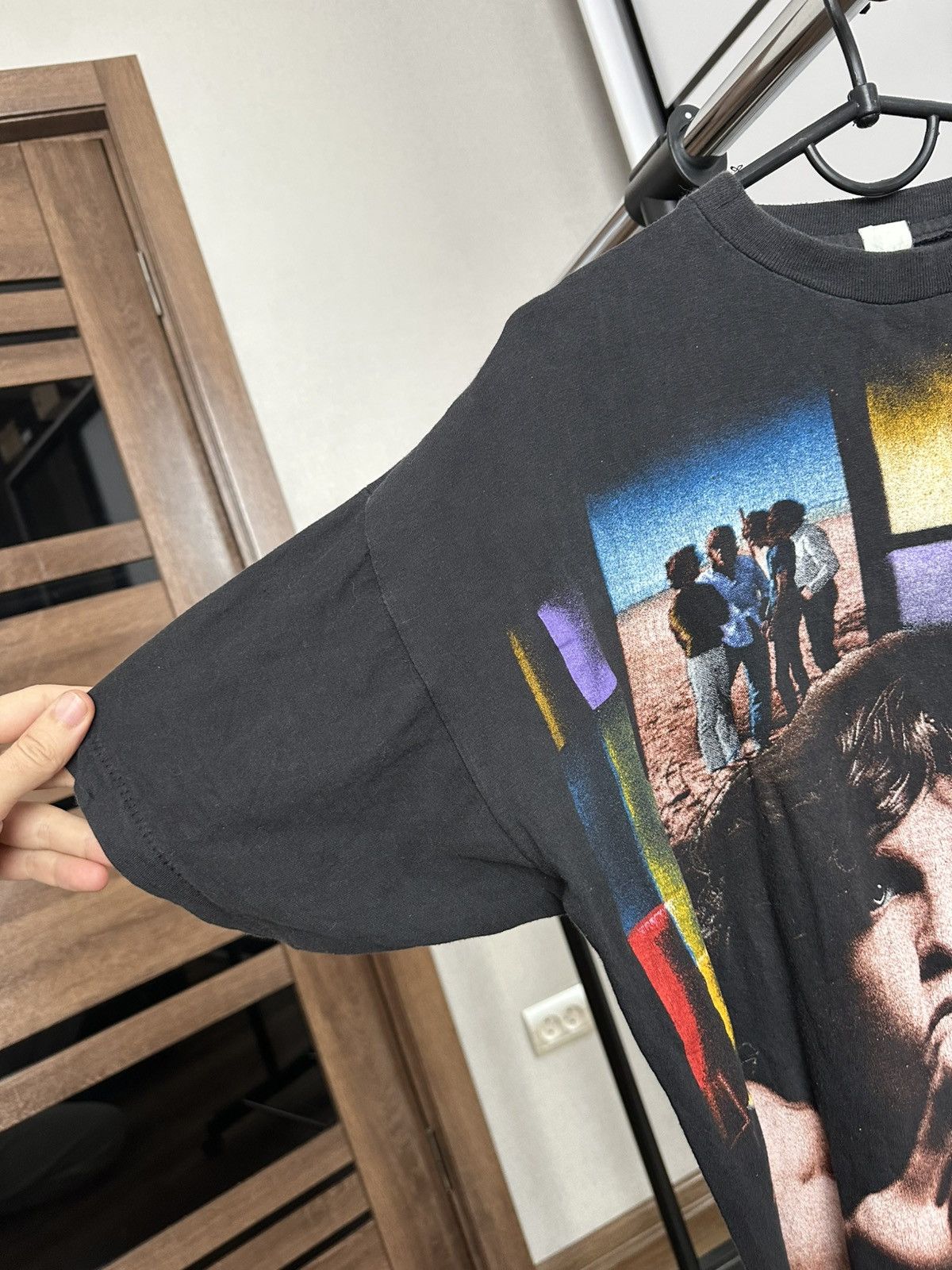 Band Tees Jim Morrison Hotel The Doors Vintage Band T-Shirt Tee 90s Size US M / EU 48-50 / 2 - 9 Thumbnail