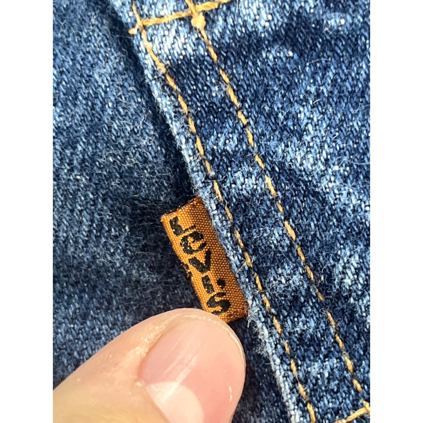 Levi's VTG Levi's 505 Jeans Men 34x31 Regular Classic 90s Grunge 5-Pocket Denim Blue Size US 34 / EU 50 - 7 Thumbnail