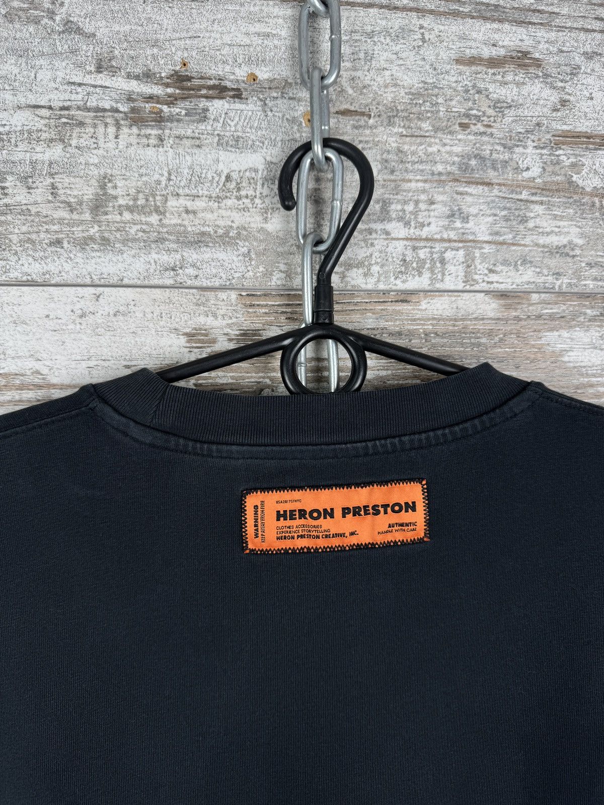 Heron Preston Mens Heron Preston СТИЛЬ T-shirt tee crewneck tee faded Size US XL / EU 56 / 4 - 17 Thumbnail