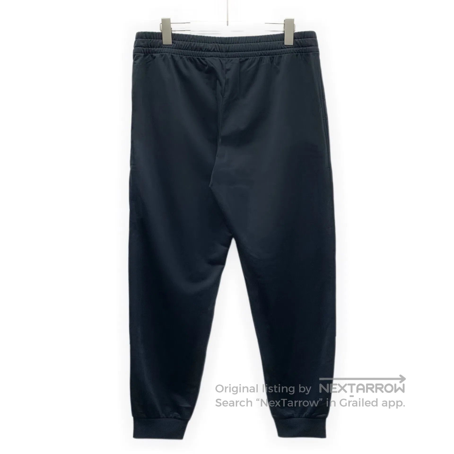 Armani Armani size L Black logo print casual long pants| Size US 27 - 2 Thumbnail