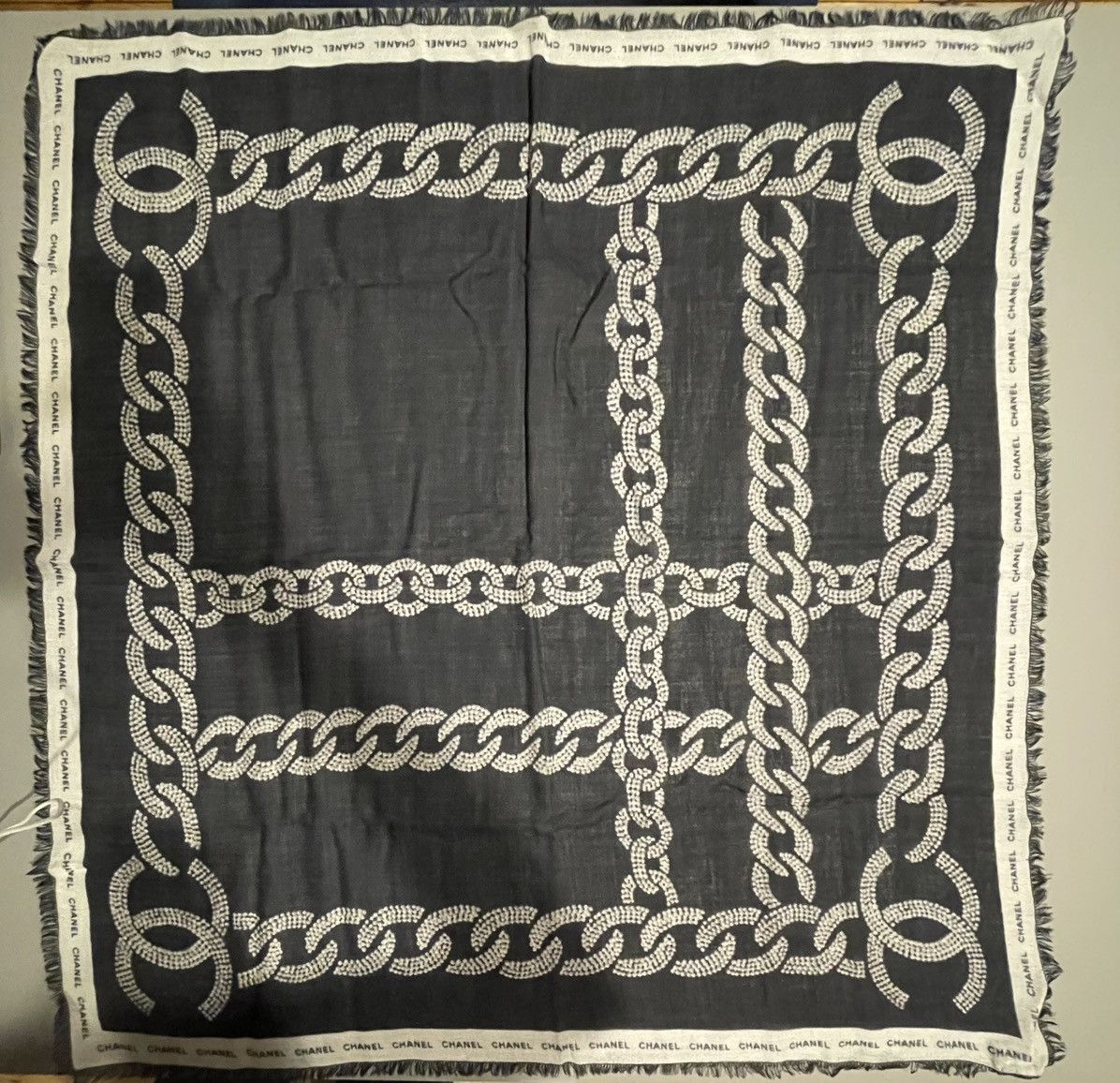 Chanel Chanel cashmere scarf Size ONE SIZE - 2 Thumbnail