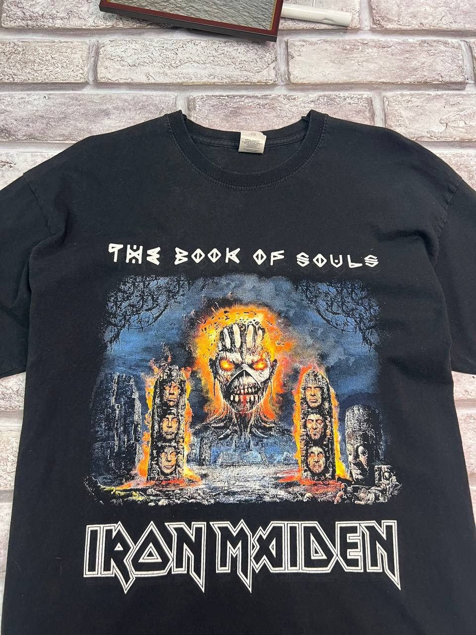 Band Tees × Iron Maiden × Vintage Iron Maiden T-shirt Size US XL / EU 56 / 4 - 2 Thumbnail