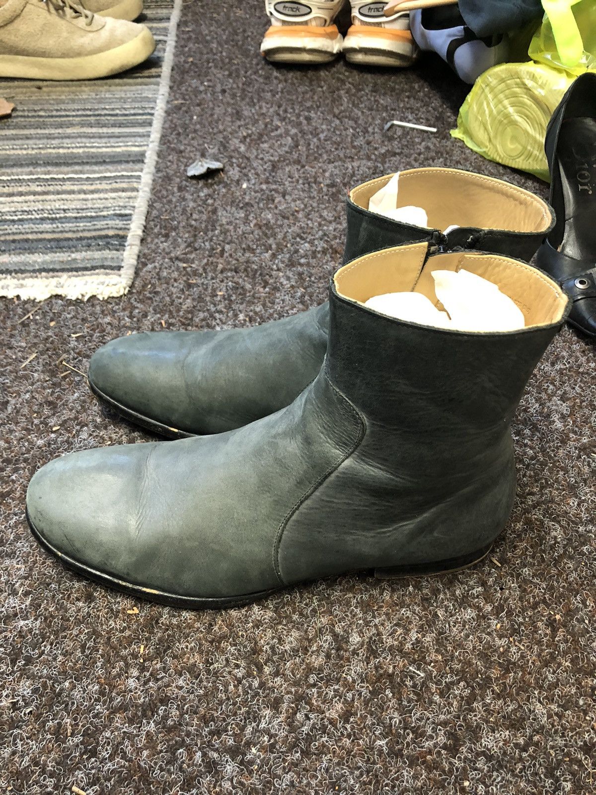 Maison Martin Margiela サイドジップブーツ 44 maison martin margiela×H&M サイドジップ
