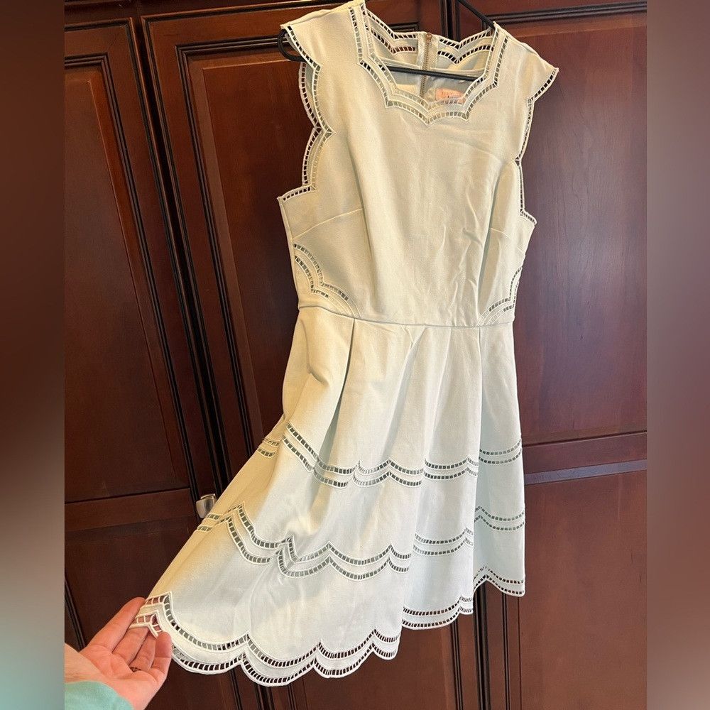 Ted Baker Ted Baker Cammey Scalloped Skater Dress w/Pockets - 4 Size S / US 4 / IT 40 - 3 Thumbnail