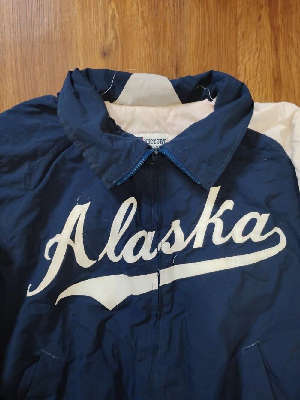 Other Vintage Alaska Script Bomber Jacket Size US XL / EU 56 / 4 - 1 Thumbnail