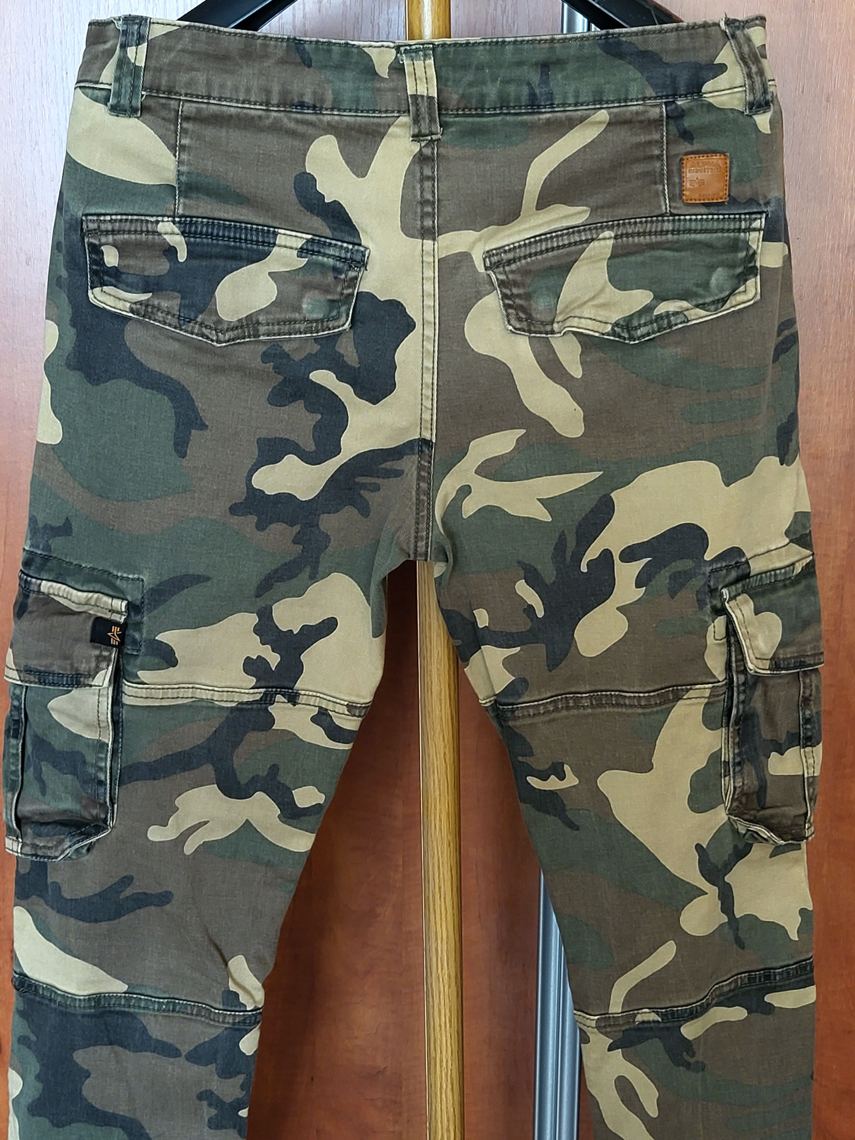 Alpha Industries Alpha Industries camo army pants.Vintage. Size US 31 - 7 Thumbnail