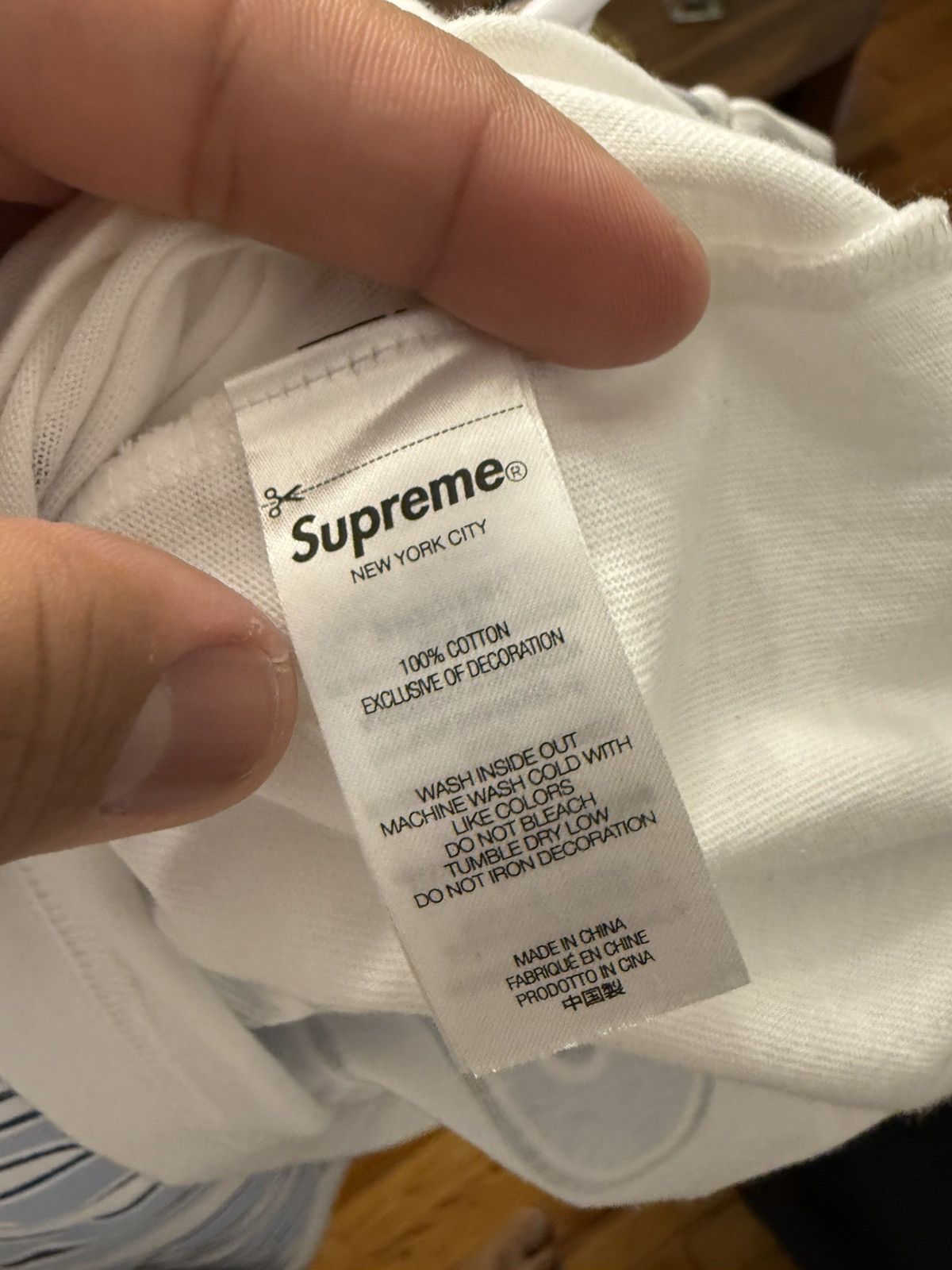 Supreme Supreme Cracked Stretch Tee Size Large Size US L / EU 52-54 / 3 - 6 Thumbnail