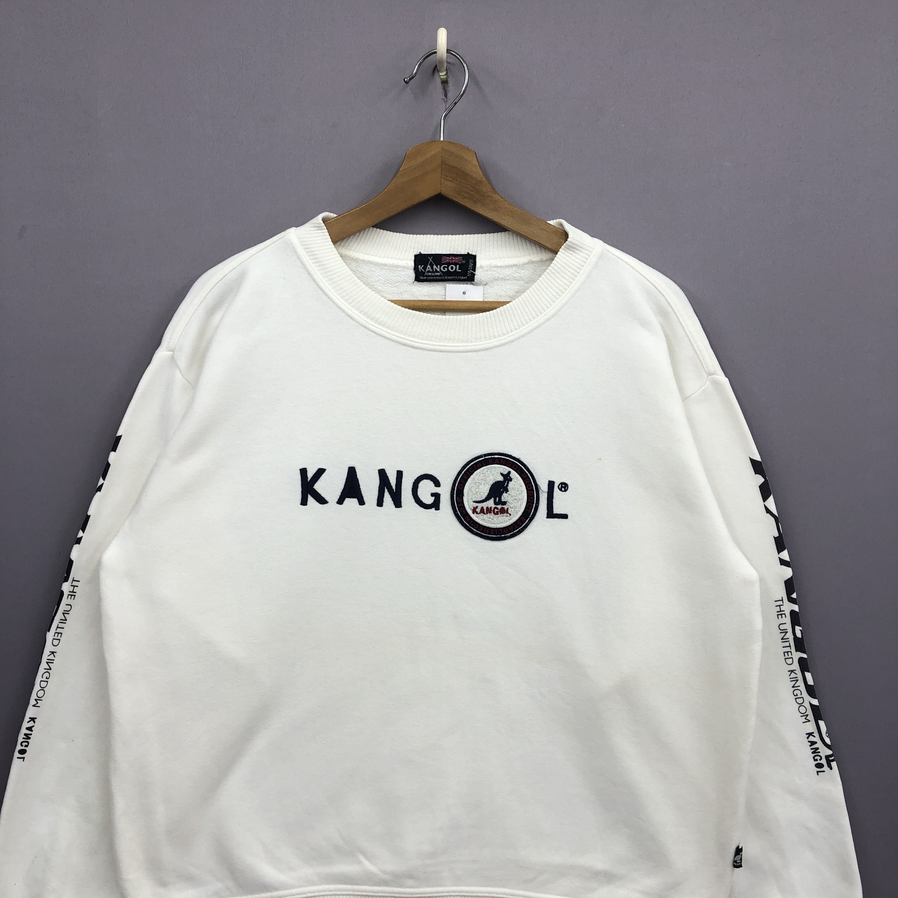 Kangol × Vintage Vintage Kangol Sweater Kangol Sweatshirt Jumper Pullover Size US L / EU 52-54 / 3 - 2 Thumbnail
