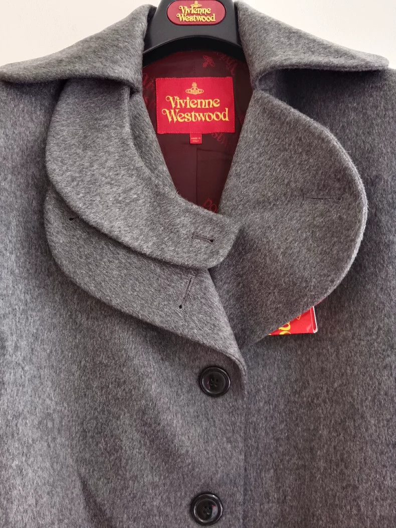 Vivienne Westwood Vivienne Westwood Love takes a woolen coat Size M / US 6-8 / IT 42-44 - 2 Thumbnail