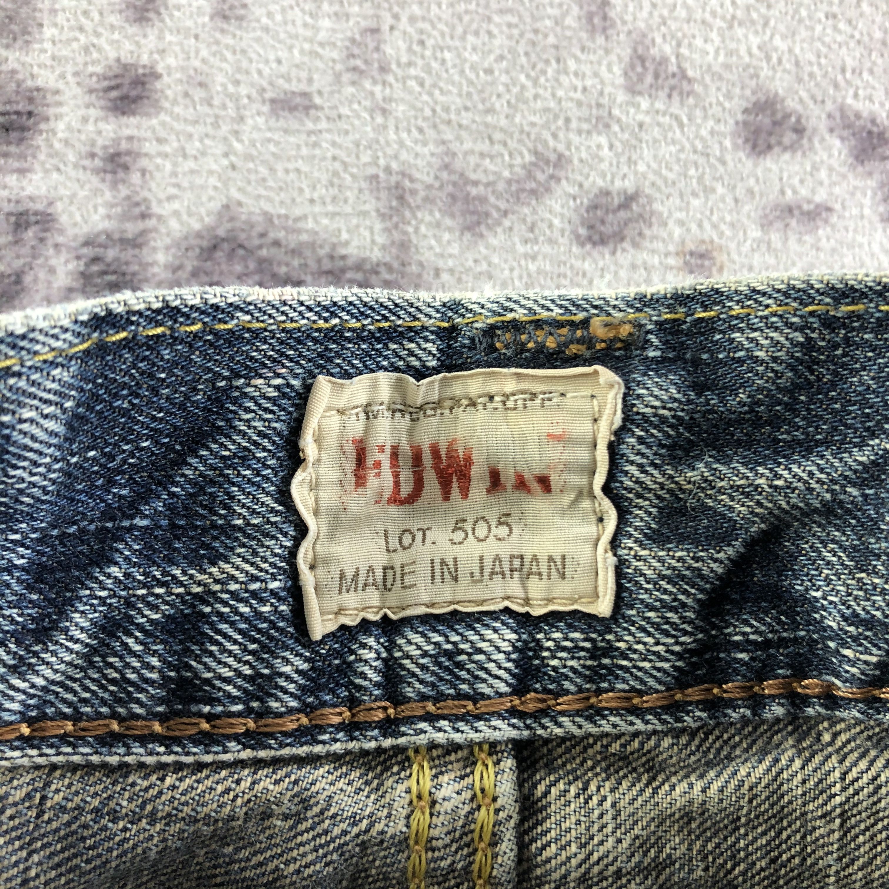 Edwin Vintage Edwin 505ZX Selvedge Jeans-JM3524 Size US 33 - 11 Thumbnail