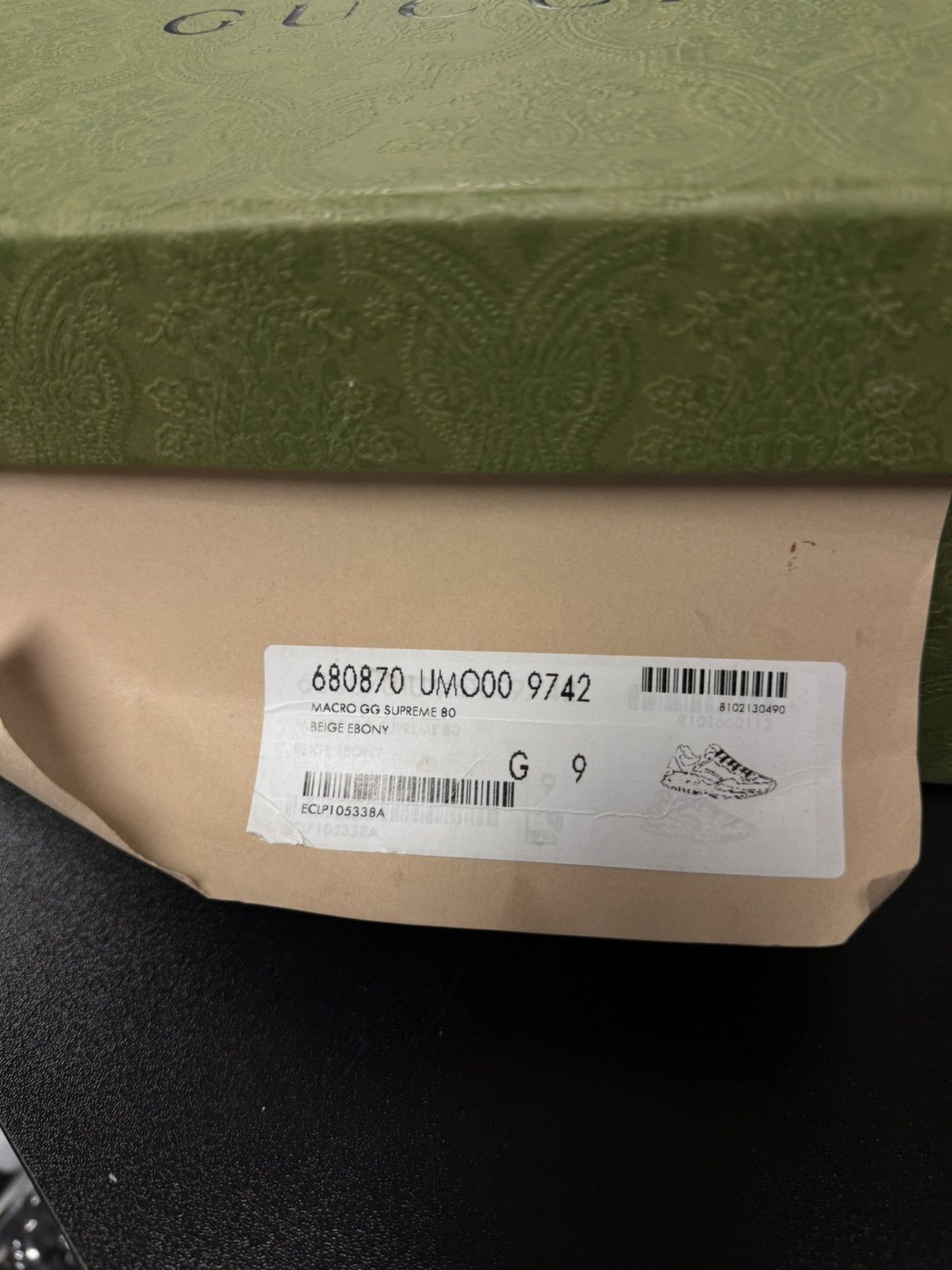 Gucci Gucci Beige Monogram Rhyton Sneakers Size 9G/9.5US Size US 9.5 / EU 42-43 - 19 Thumbnail