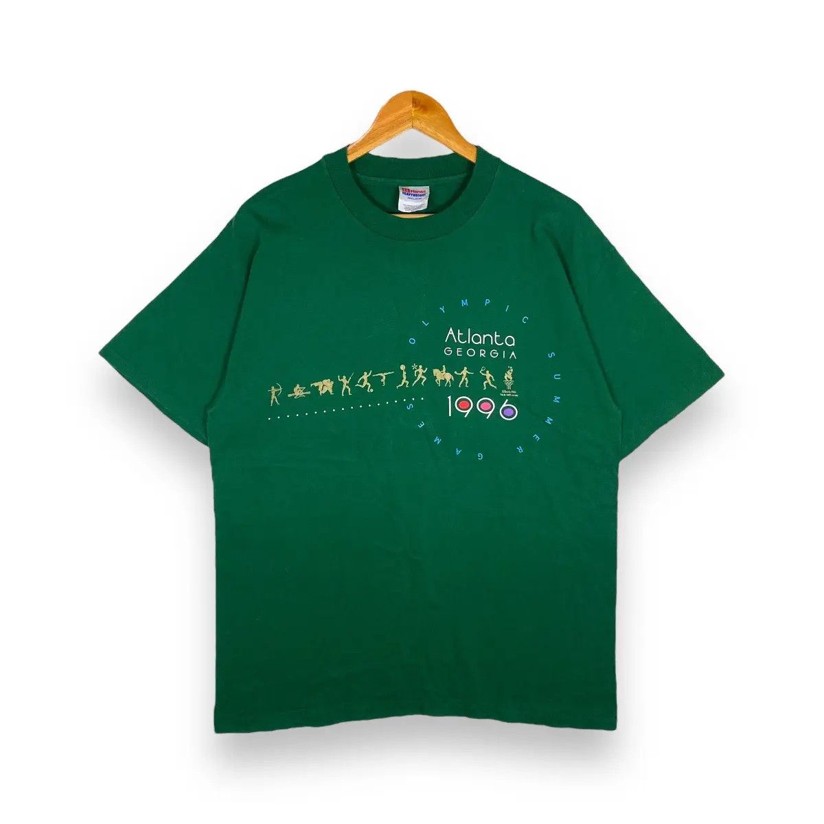 Other Vintage 90's OLYMPIC ATLANTA GEORGIA Summer Games Tee Size US L / EU 52-54 / 3 - 1 Thumbnail