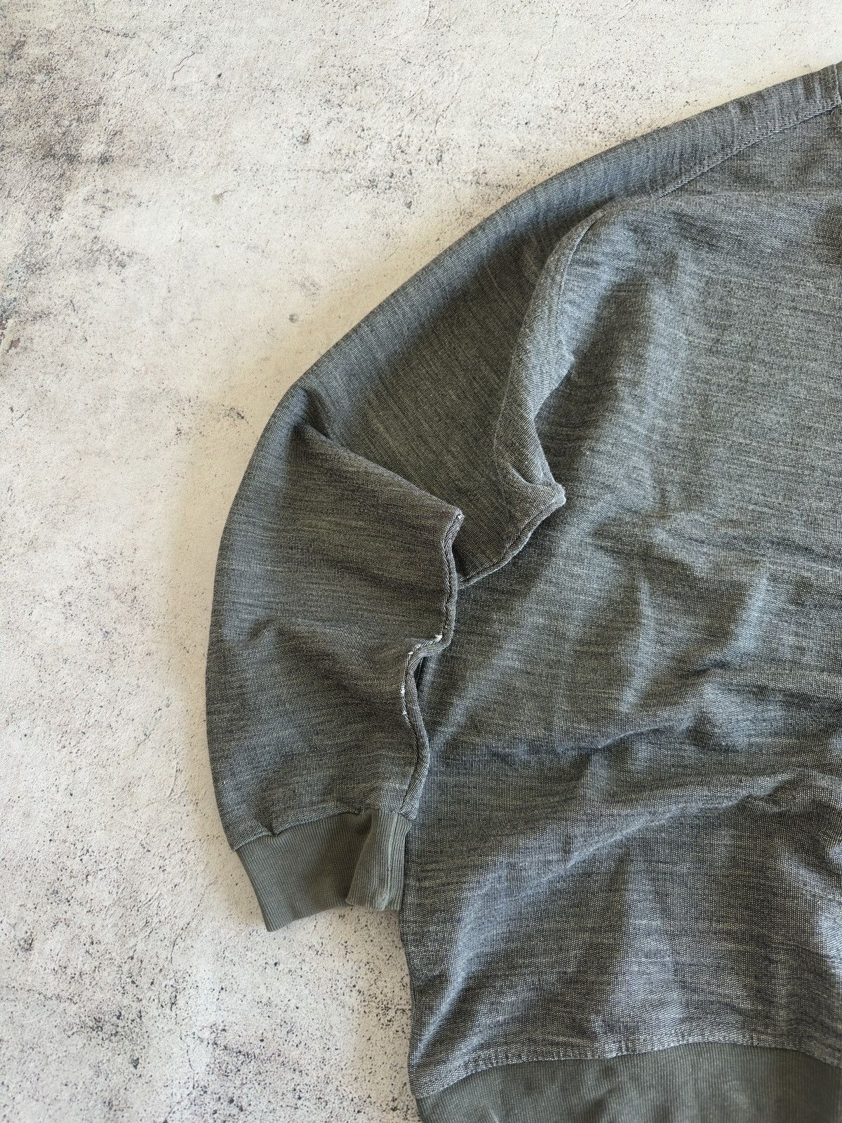Fred Perry Vintage Fred Perry Gray Cotton Sweatshirt Made In Germany Size US XXL / EU 58 / 5 - 5 Thumbnail