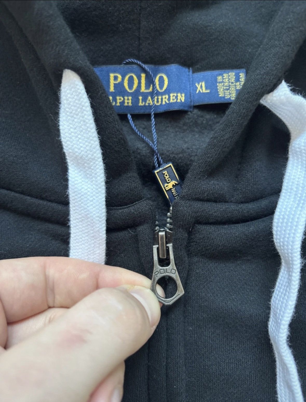 Ralph Lauren Black Ralph Lauren Zip Hoodie New XL Mens Size US XL / EU 56 / 4 - 7 Thumbnail