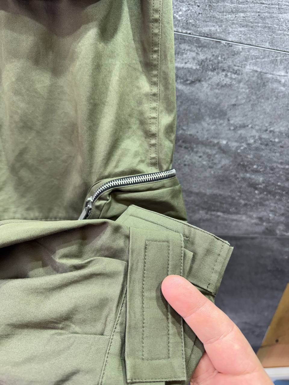 Represent Clo. Represent Mens Cargo Trousers Joggers Khaki Zipped Pockets Size US 32 / EU 48 - 7 Thumbnail