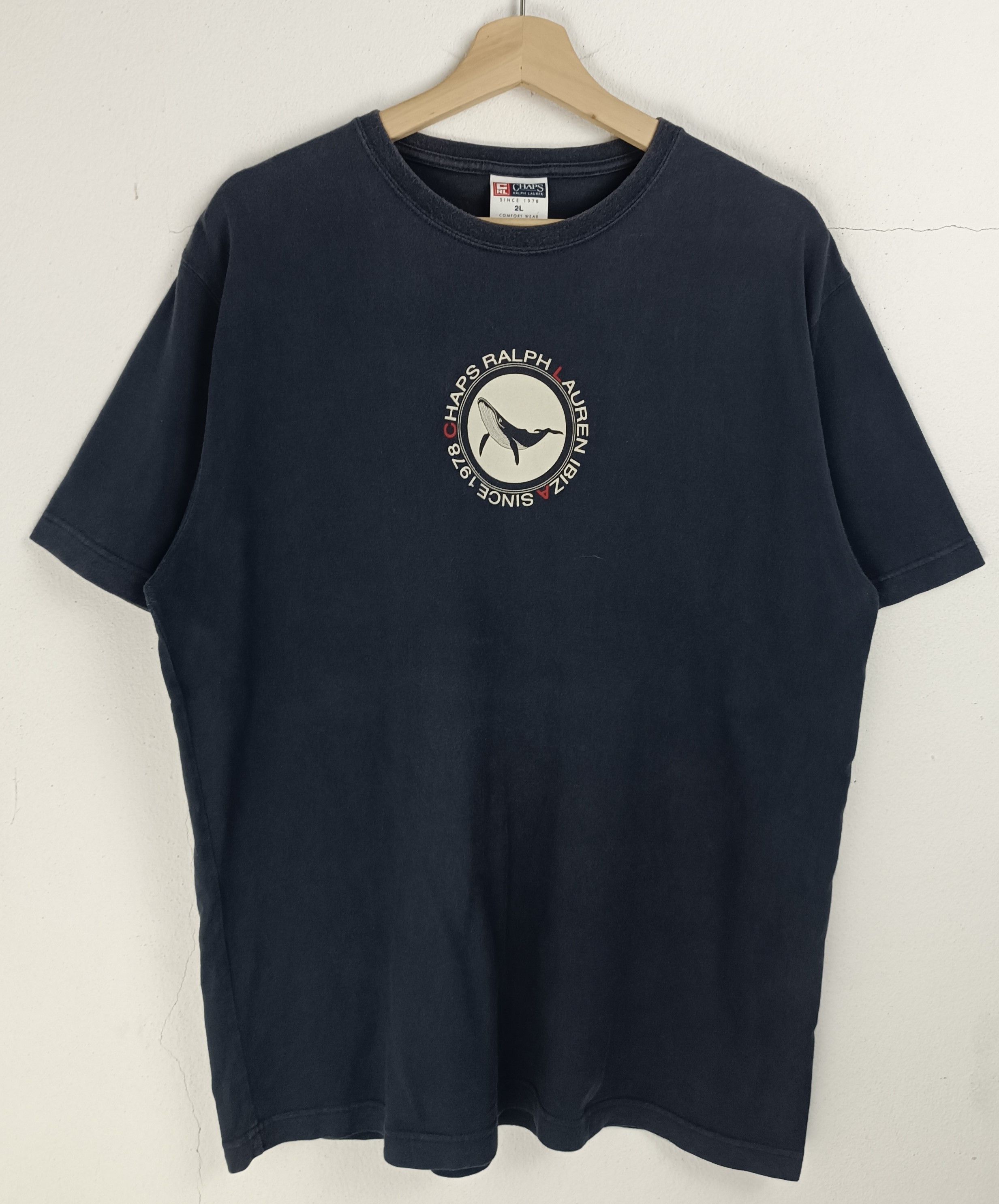 Chaps VINTAGE CHAPS RALPH LAUREN IBIZA FADED TEE Size US L / EU 52-54 / 3 - 3 Thumbnail