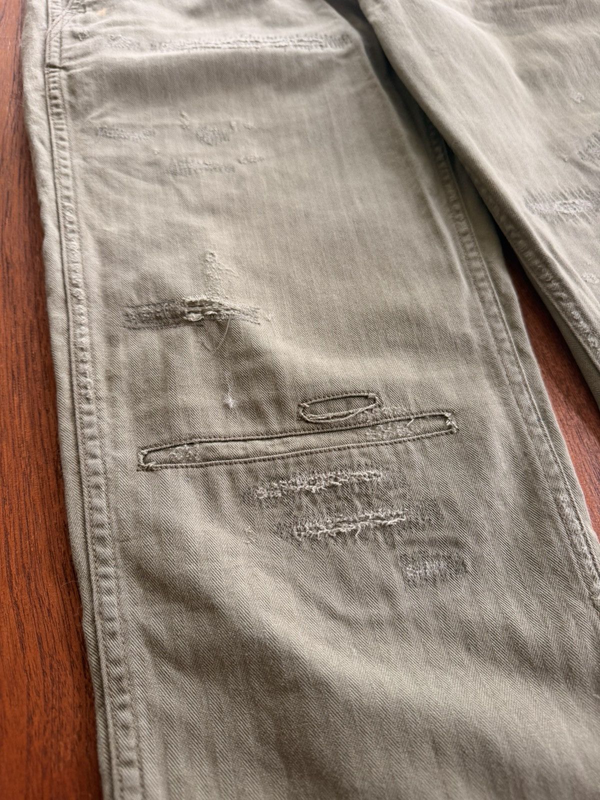 Polo Ralph Lauren Polo Ralph Lauren distressed hbt army pants Size US 30 / EU 46 - 2 Thumbnail