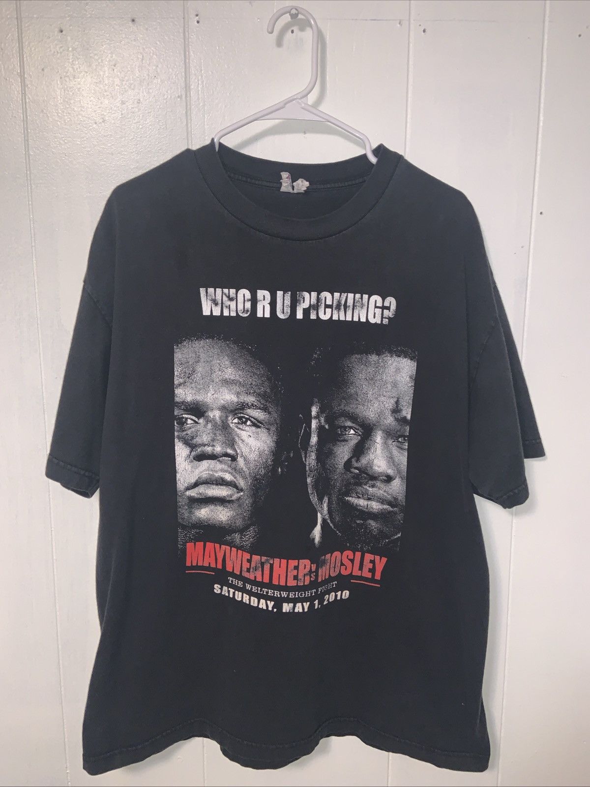 Alstyle Mayweather VS Mosley - Size XL - T-Shirt Size US XL / EU 56 / 4 - 6 Thumbnail