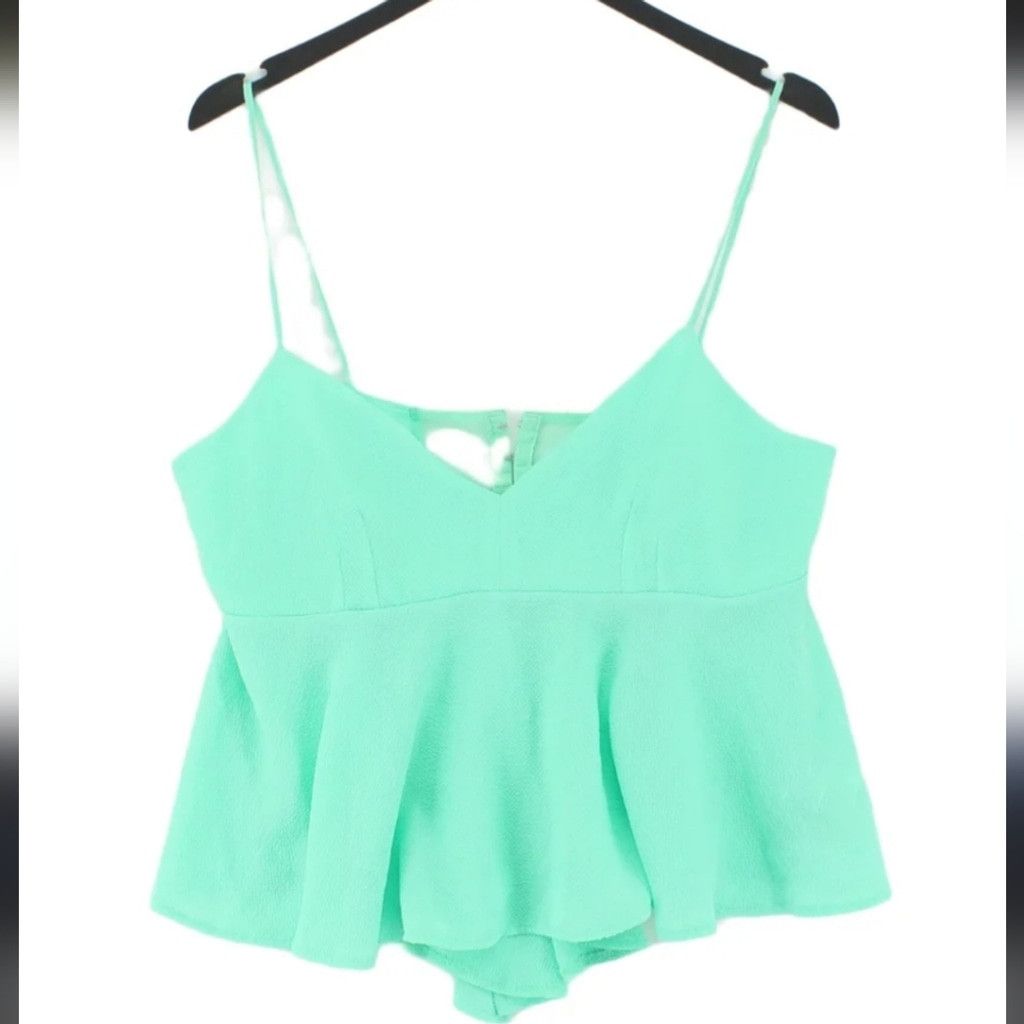 Zara NWT Zara Mint Green Tank Top Size M / US 6-8 / IT 42-44 - 3 Thumbnail