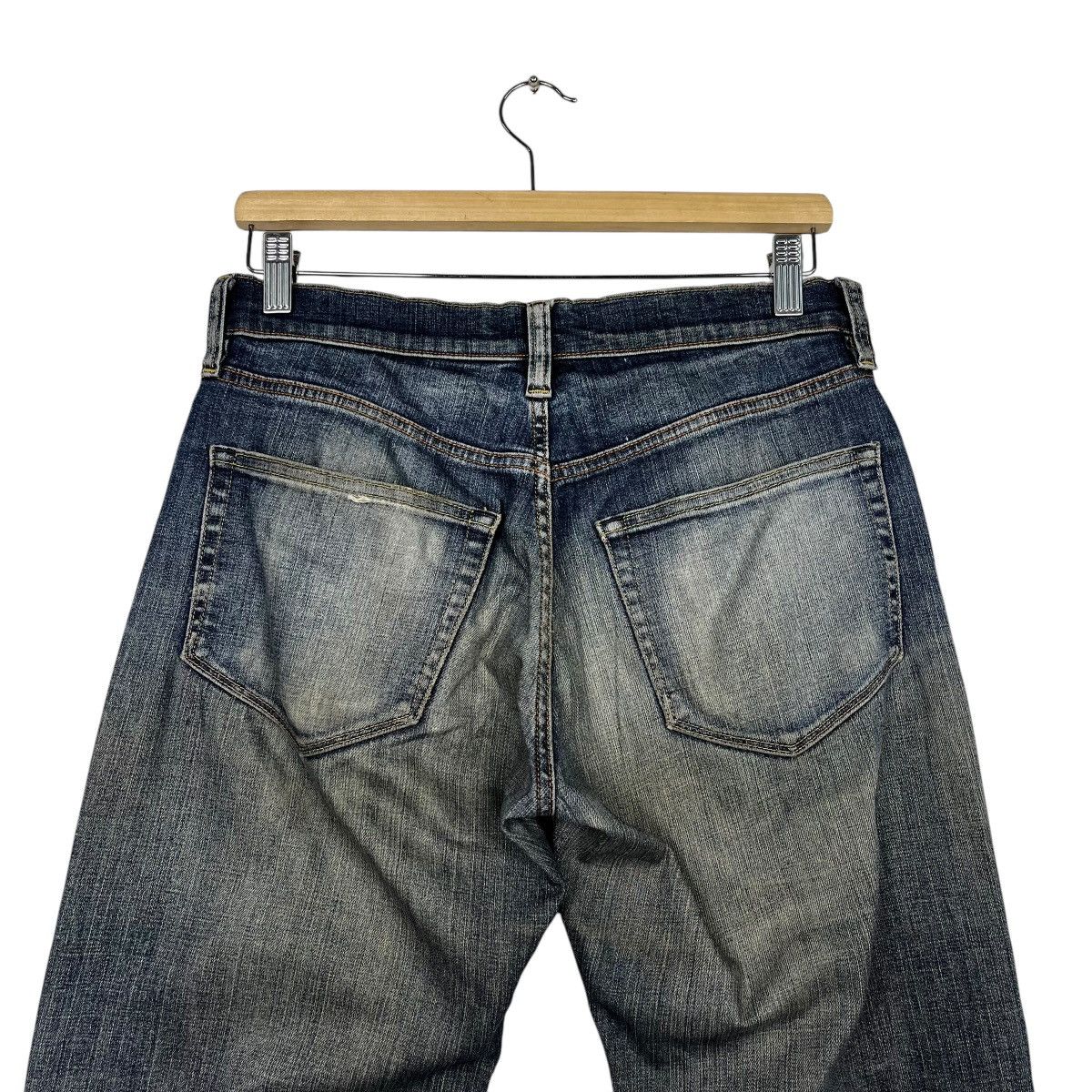 20471120 Vintage Japanese Designer Distressed Denim Jeans Size 30" / US 8 / IT 44 - 8 Thumbnail