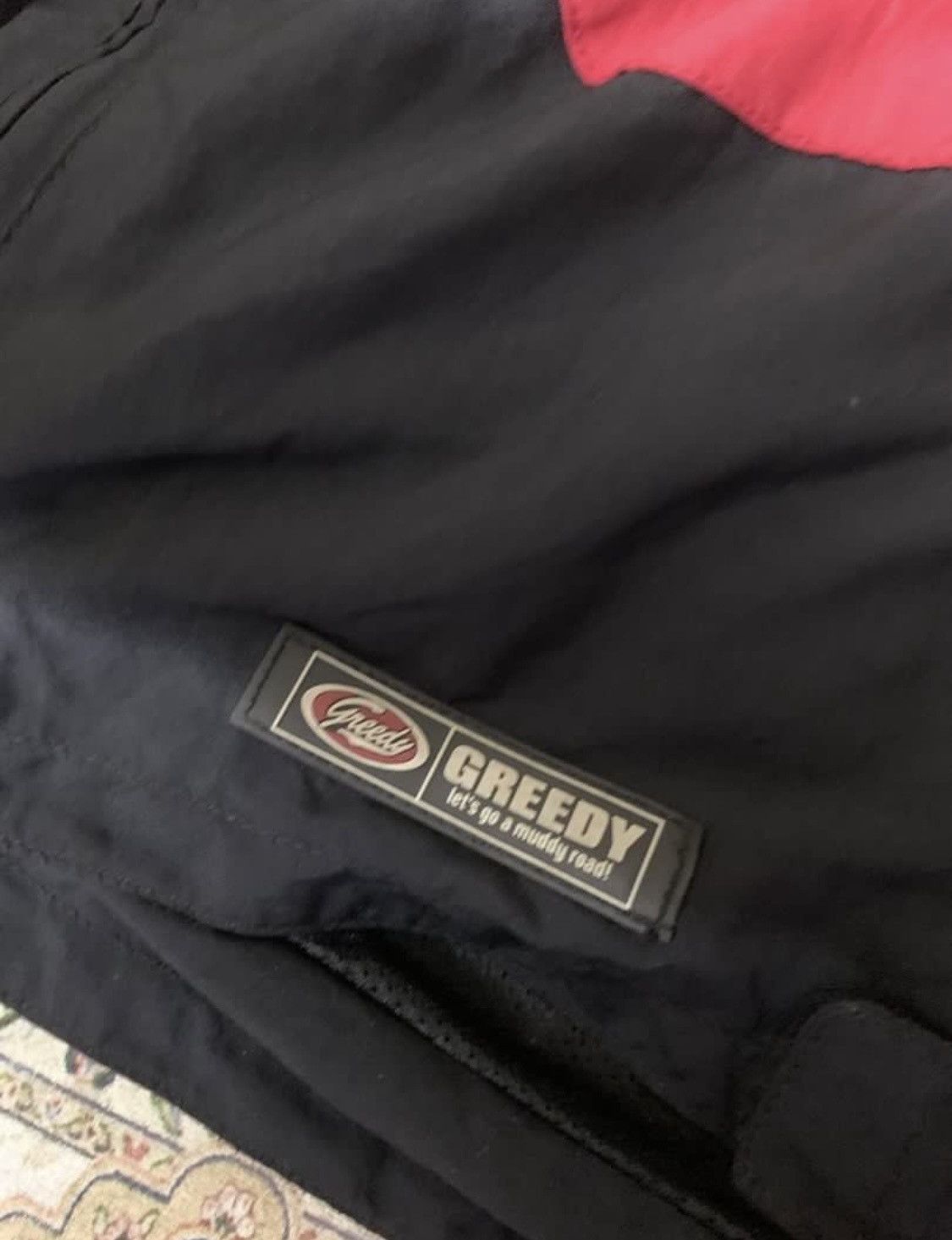 Greedy Genius Vintage greedy motorcycle jacket with padding Size US M / EU 48-50 / 2 - 4 Thumbnail