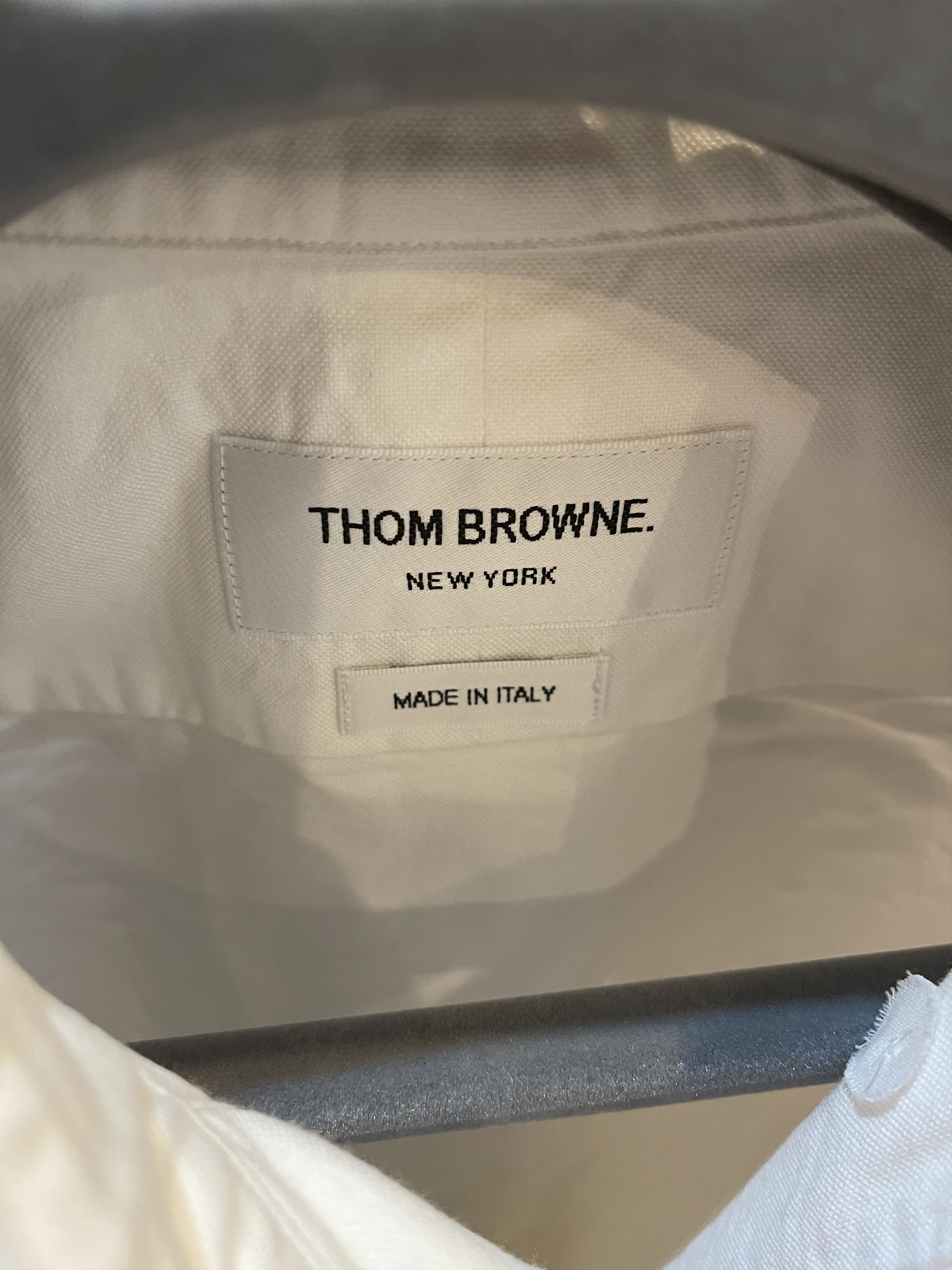 Thom Browne THOM BROWNE CLASSIC LONGSLEEVE SHIRT Size US M / EU 48-50 / 2 - 3 Thumbnail