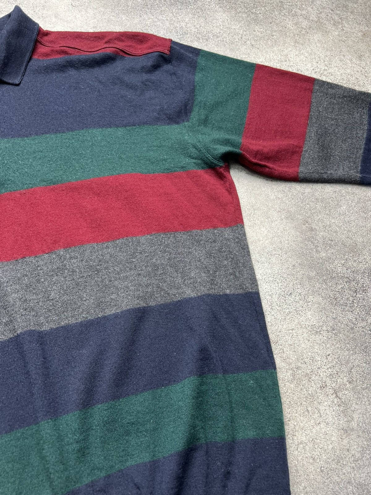 Paul & Shark Paul&Shark vintage striped wool jumper Size US XL / EU 56 / 4 - 4 Thumbnail