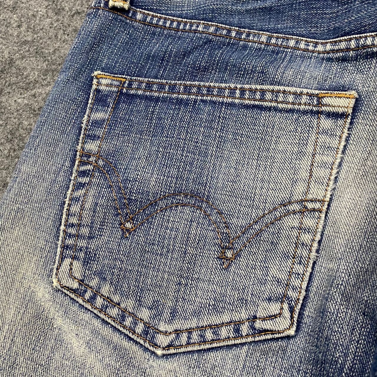 Edwin 💥Best Offer💥Vintage Edwin 503 Distressed Denim Size US 34 / EU 50 - 16 Thumbnail
