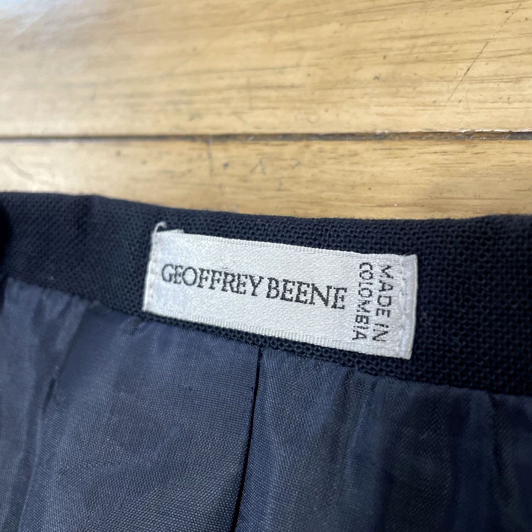 Geoffrey Beene Geoffrey Beene Blazer Mens 42 Long Blue Wool Brass Button Single-Breasted 2 Piece Sportcoat Jacket Size 42R - 7 Thumbnail