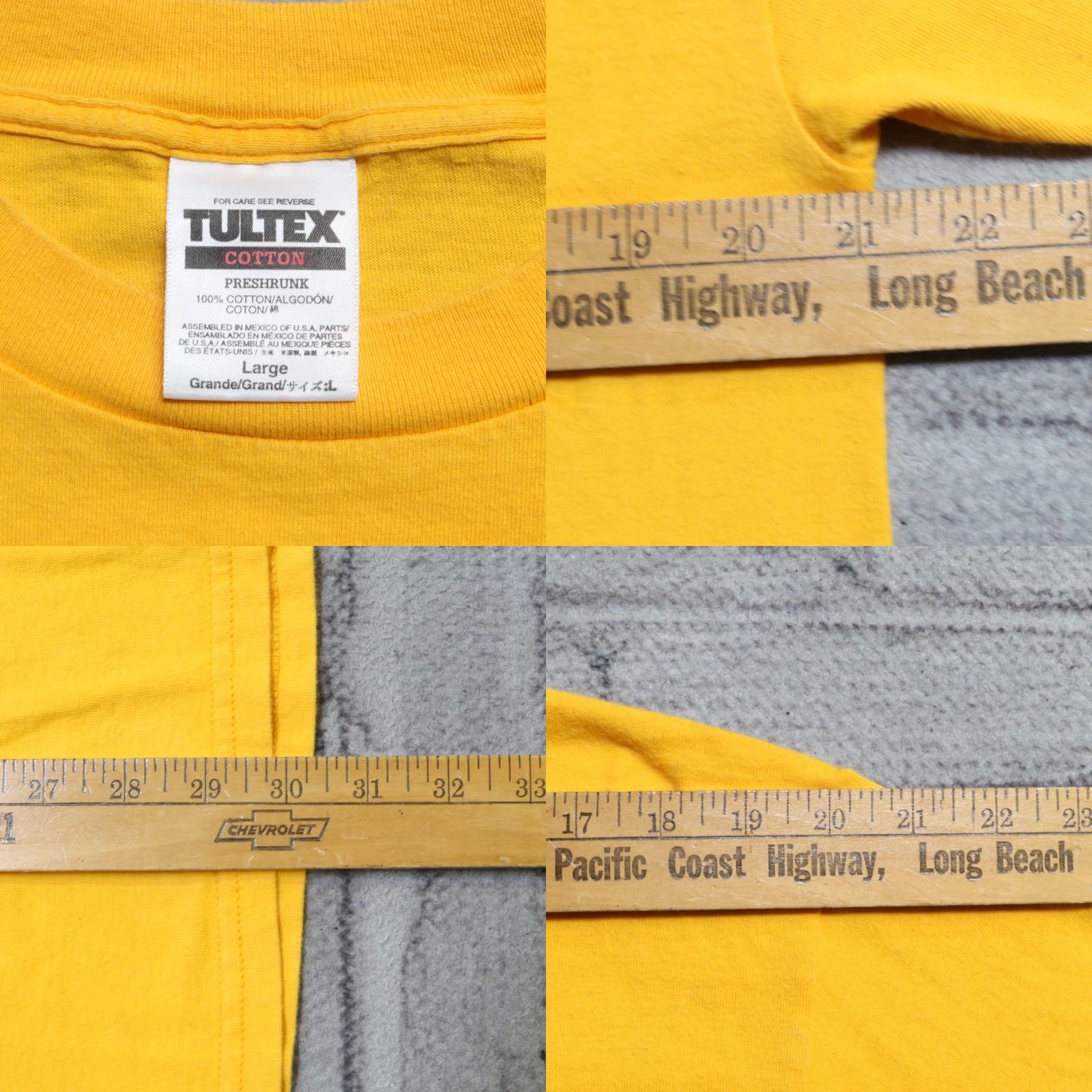 Vintage VINTAGE Foundation Skateboards Shirt Mens Large Yellow 90s Punk Size US L / EU 52-54 / 3 - 8 Thumbnail