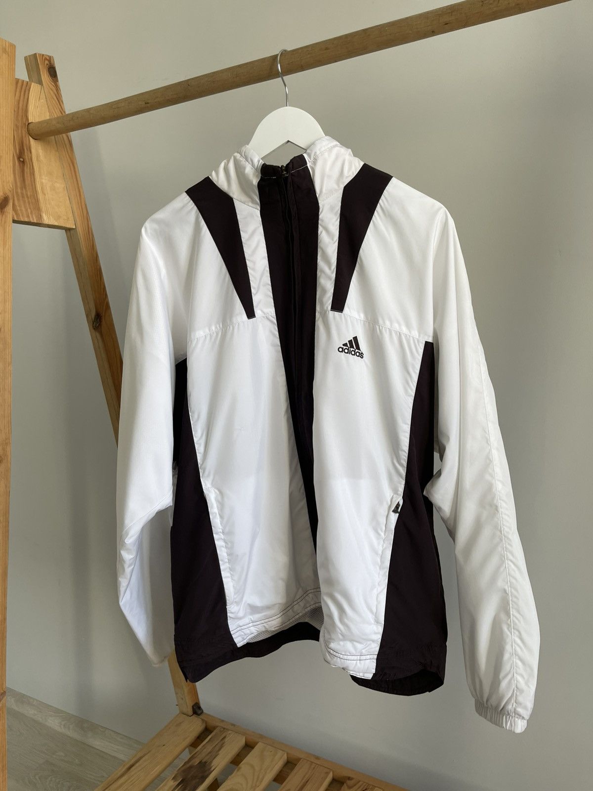Adidas Vintage Adidas Equipment Y2k Nylon Windbreaker Track Jacket Size US M / EU 48-50 / 2 - 18 Thumbnail