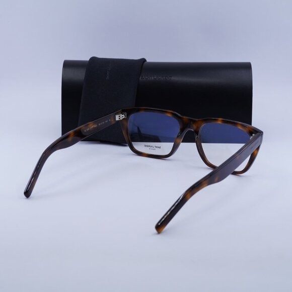 Saint Laurent Paris 🕶️ New Saint Laurent SL598OPT 003 Havana Eyeglasses 56mm Size ONE SIZE - 12 Thumbnail