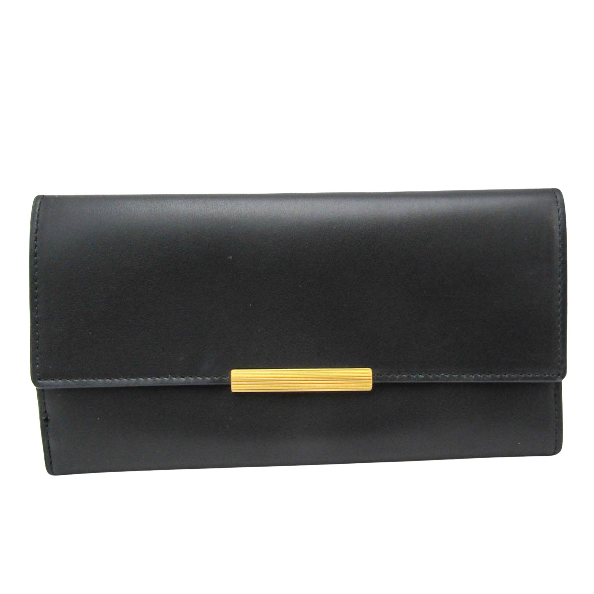 Bottega Veneta Black Leather Wallet (Pre-Owned) Size ONE SIZE - 1 Thumbnail