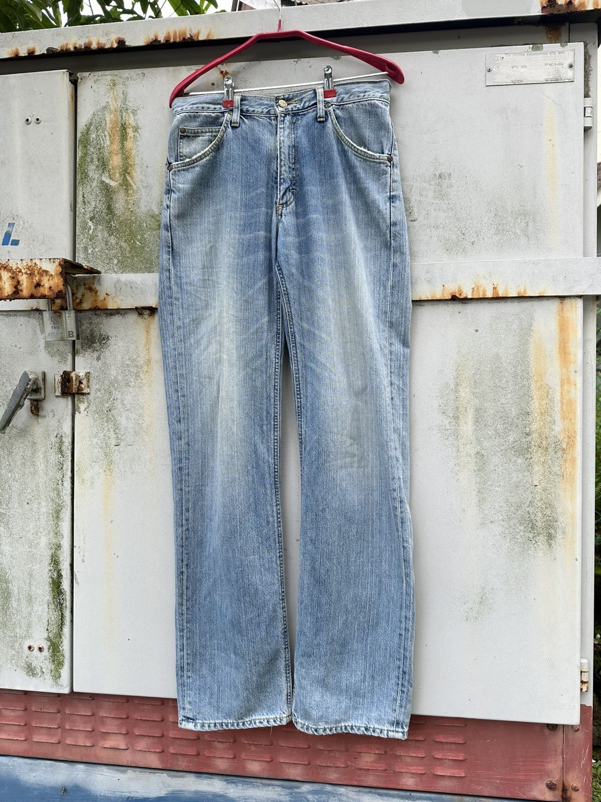 Lee Vintage Lee Riders Sanforized Straight Cut Distressed Jeans Size US 30 / EU 46 - 3 Thumbnail