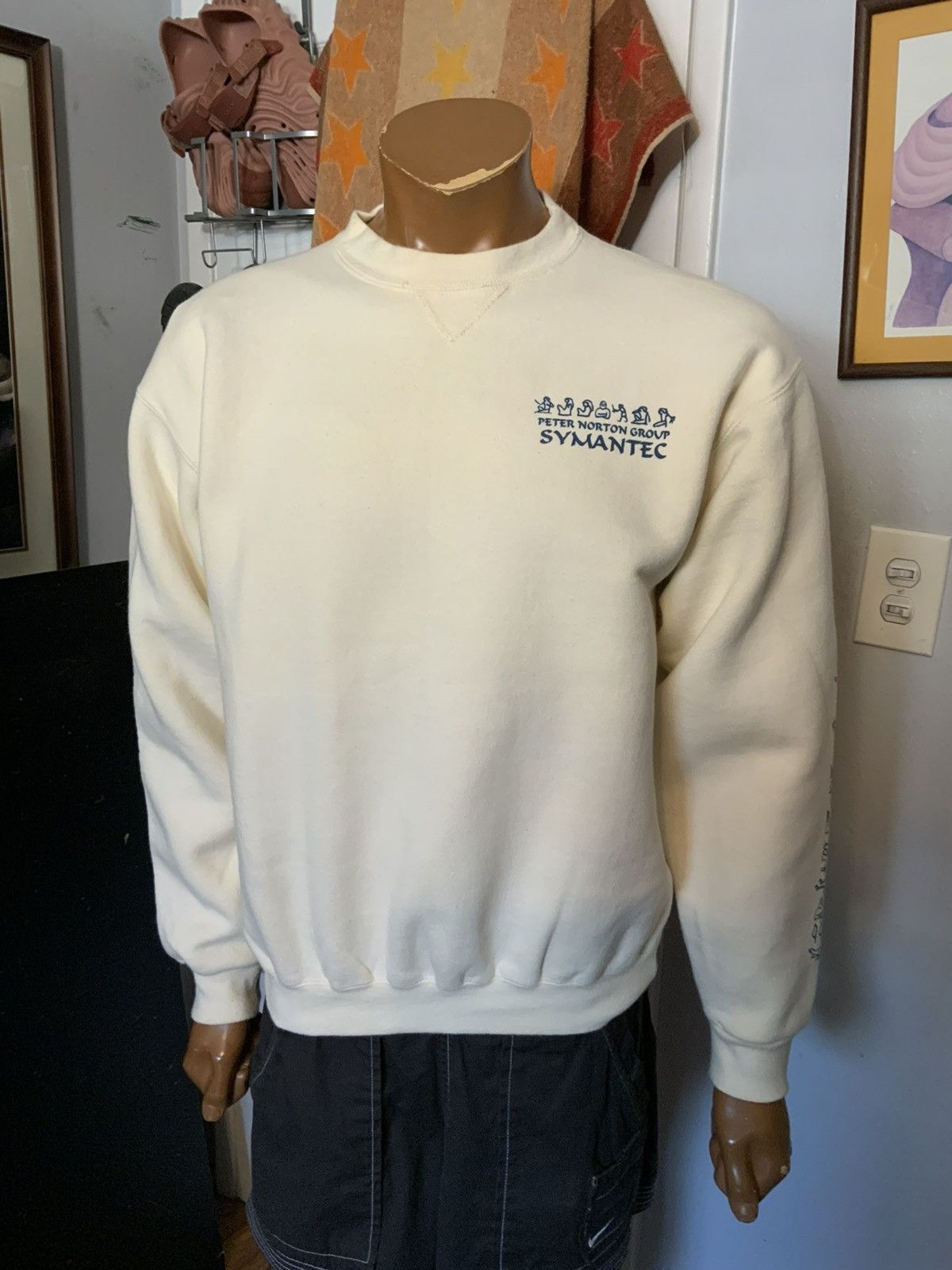 Vintage Peter Norton Group Symantec Computer Software Sweatshirt Size US M / EU 48-50 / 2 - 11 Thumbnail