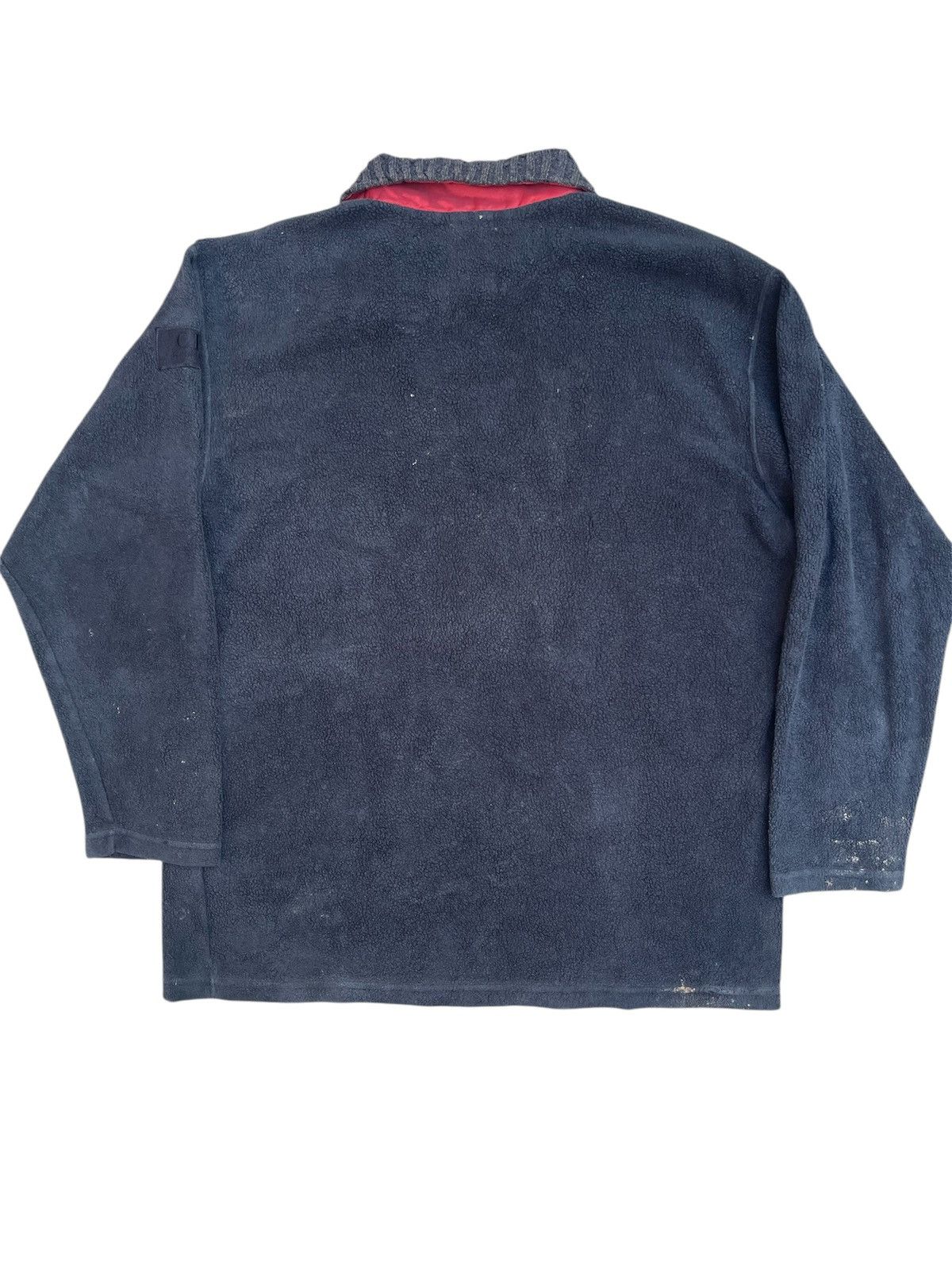 C.P. Company × Vintage Vintage C.P. Company Half Zip Fleece Pullover Size US M / EU 48-50 / 2 - 2 Thumbnail