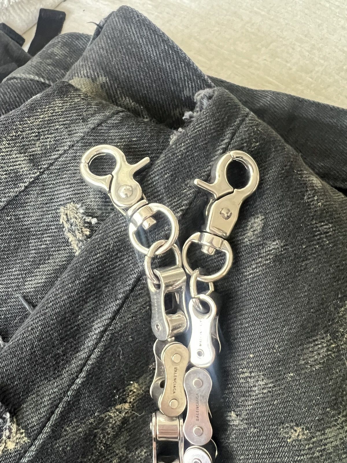 Balenciaga Balenciaga Velo wallet chain Size ONE SIZE - 3 Thumbnail