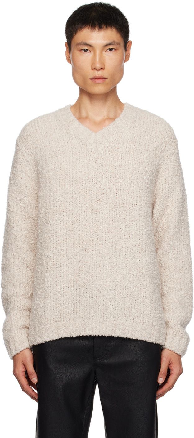 SUNFLOWER】ASKE SWEATER / OFF WHITE M