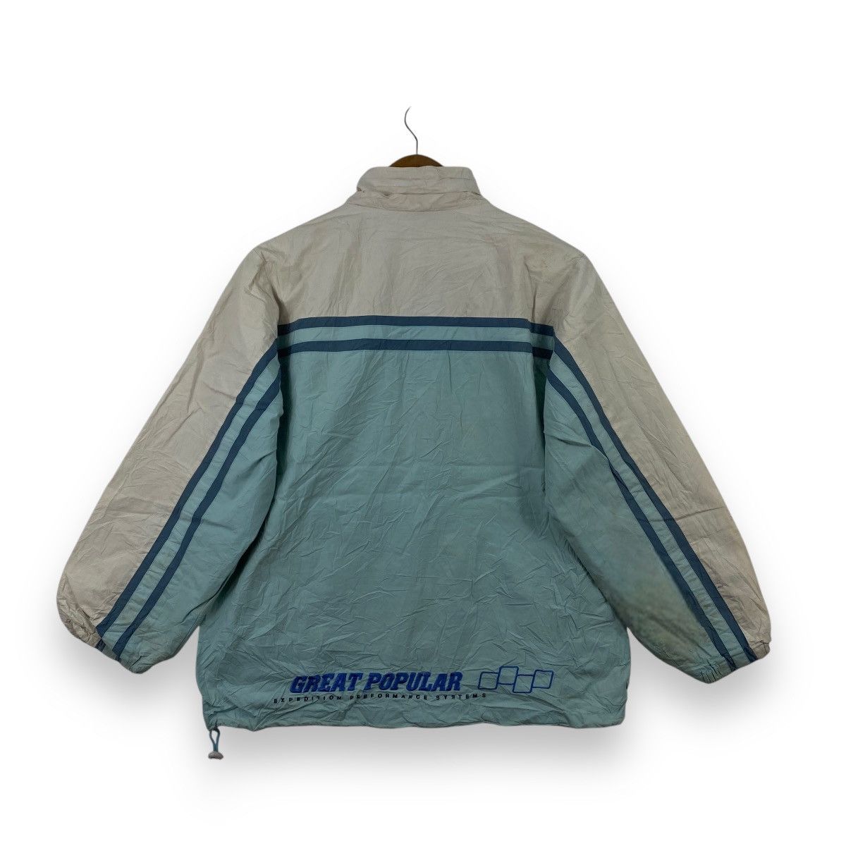 Vintage Vintage 90’ GREAT POPULAR G-Pop Fishing Retro Windbreaker Size US L / EU 52-54 / 3 - 5 Thumbnail