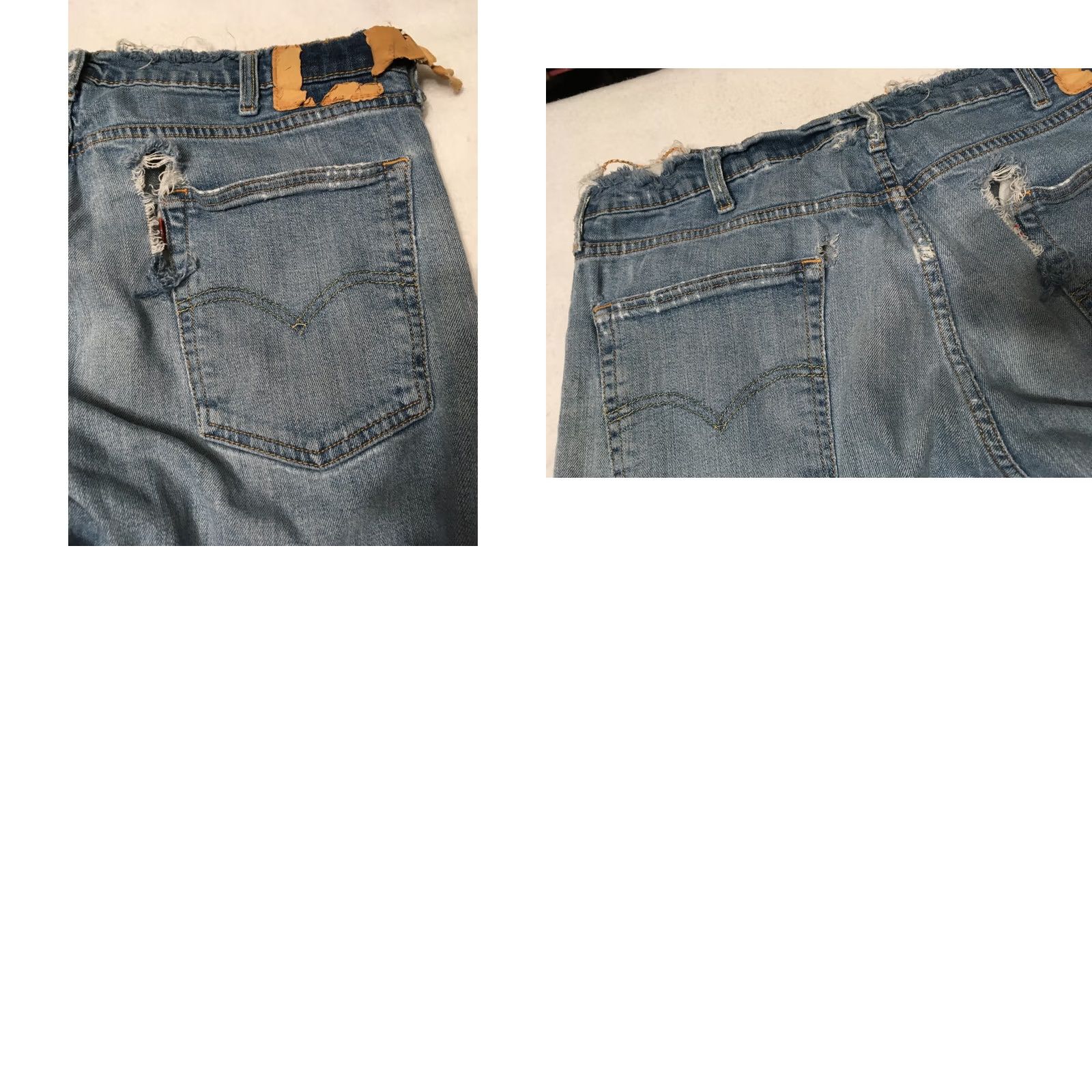 Levi's Levi's Jeans Men Size 38 Denim Distressed Pants 5-Pocket Regular Inseam 30 Blue Cotton Jeans Size US 38 / EU 54 - 10 Thumbnail