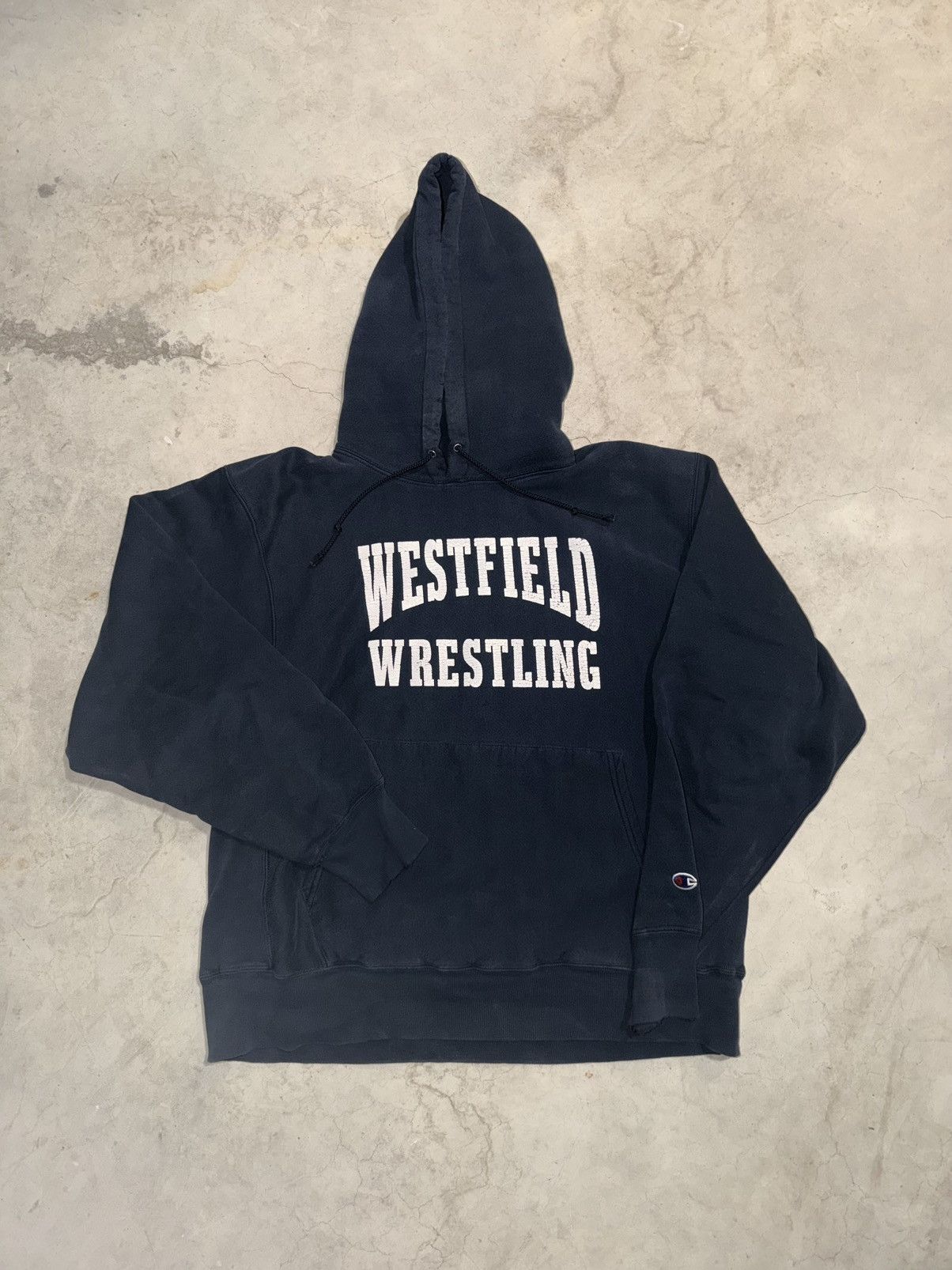 Champion Vtg Y2K Champion Reverse Weave Hoodie Westfield Wrestling Size US L / EU 52-54 / 3 - 1 Thumbnail