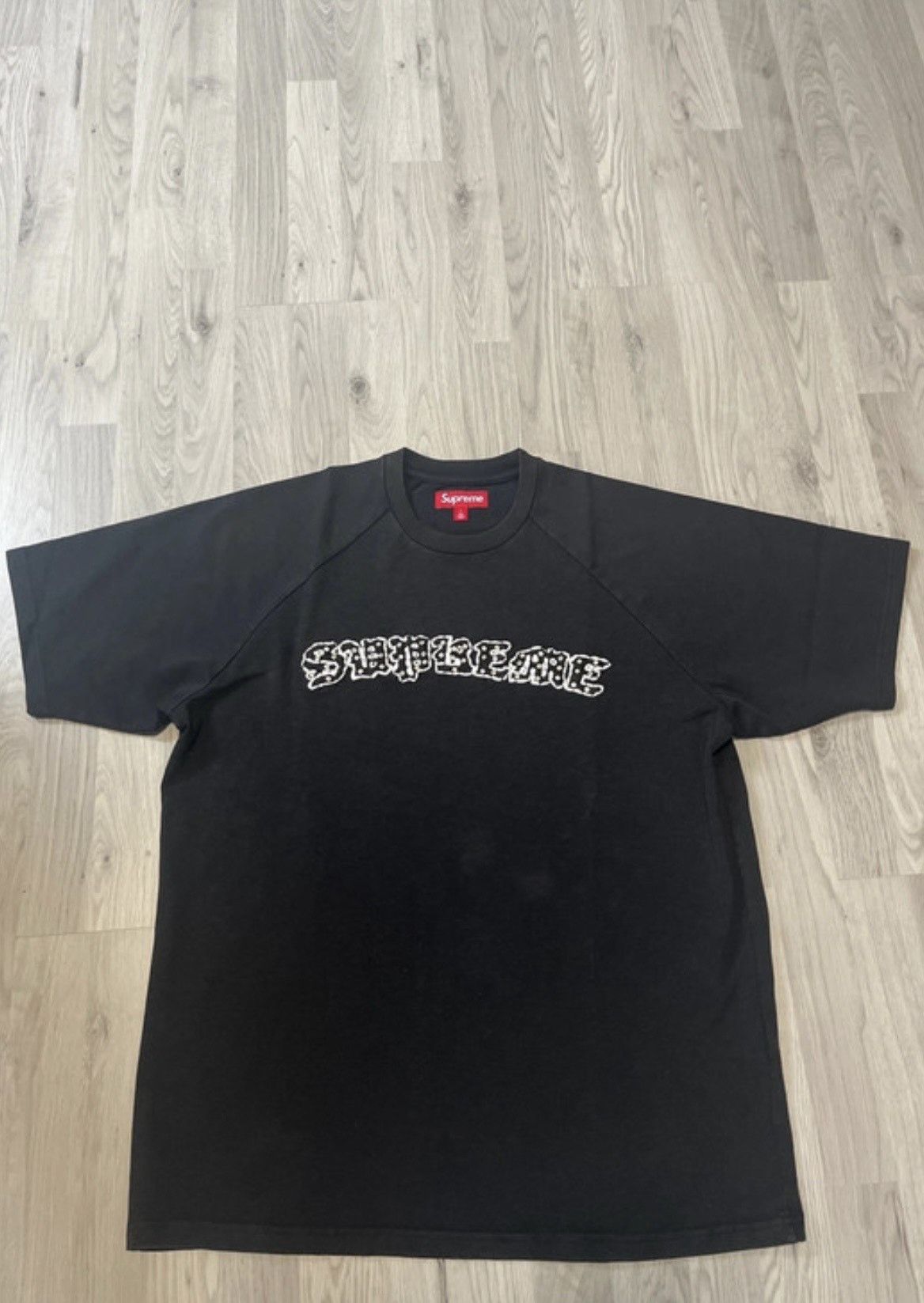 Supreme Supreme Rhinestone Raglan S/S Top Size US L / EU 52-54 / 3 - 3 Thumbnail